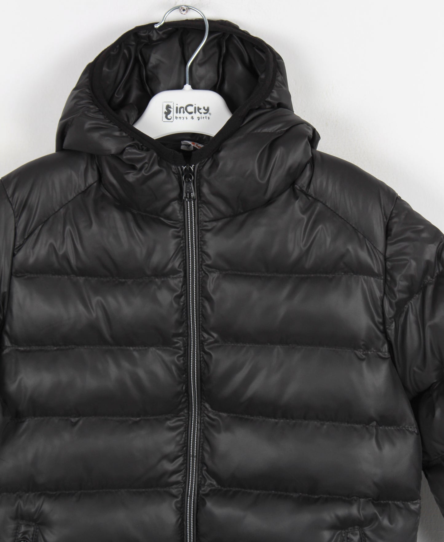 InCity Kids Erkek Çocuk Kapüşonlu Bomber Şişme Mont