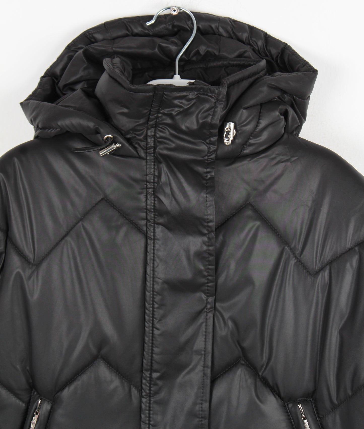 InCity Kids Kız Çocuk Kapüşonlu Kapitone Desenli Şişme Mont