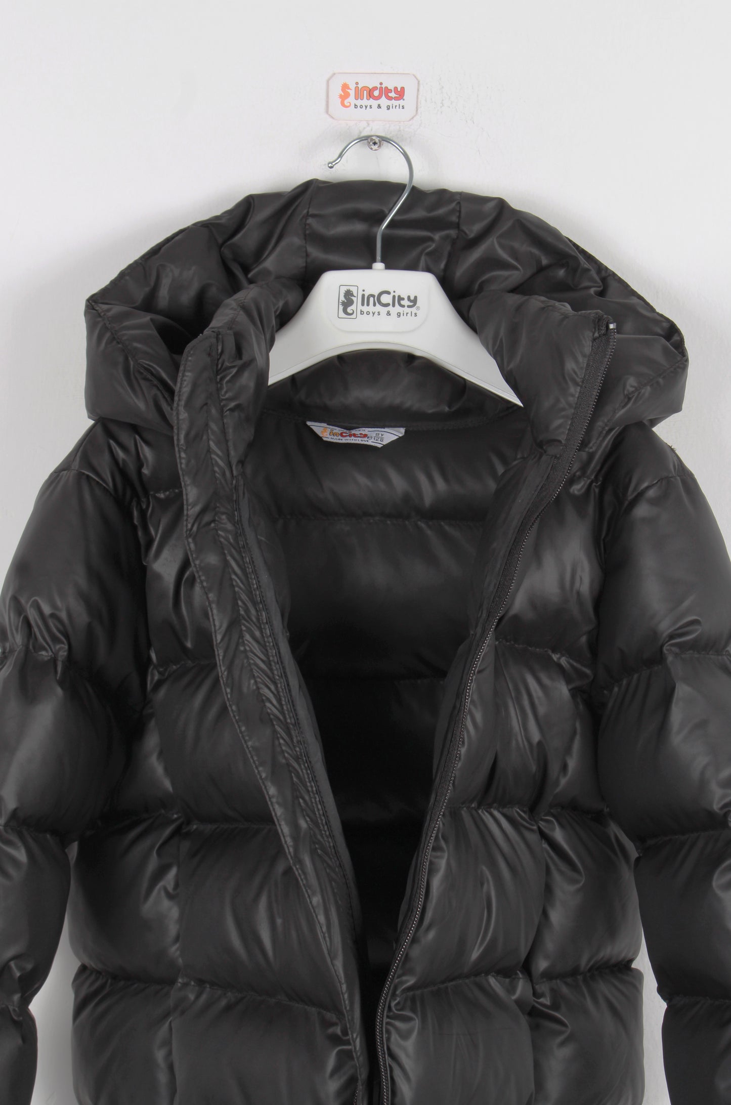 InCity Kids Erkek Çocuk Kapüşonlu Şişme Mont