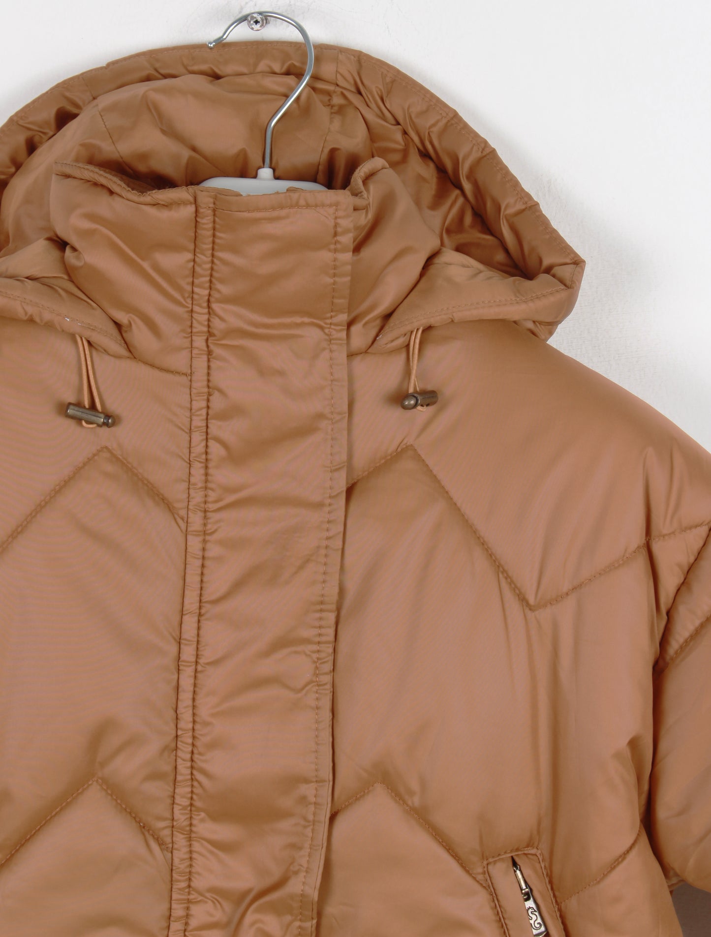 InCity Kids Kız Çocuk Kapüşonlu Kapitone Desenli Şişme Mont