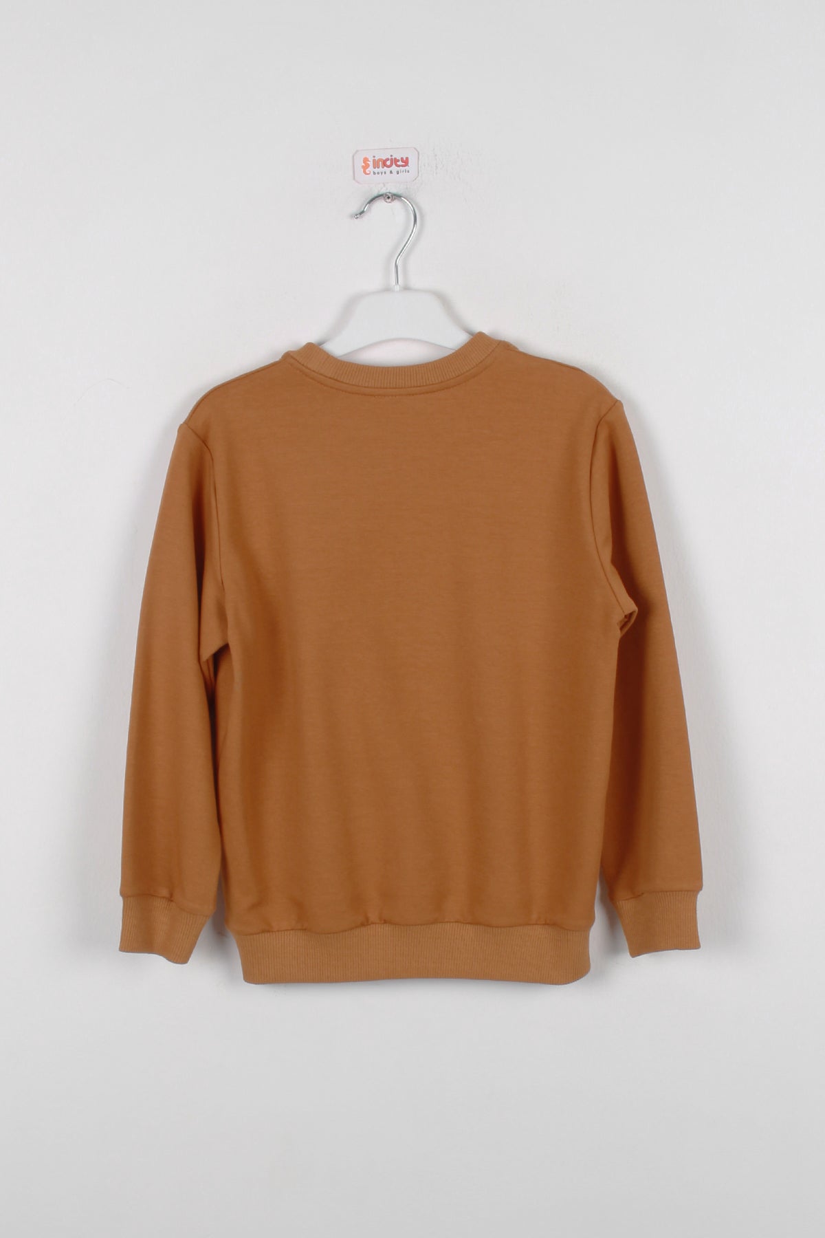 InCity Kids Erkek Çocuk Geometrik Desen Baskılı Sweatshirt