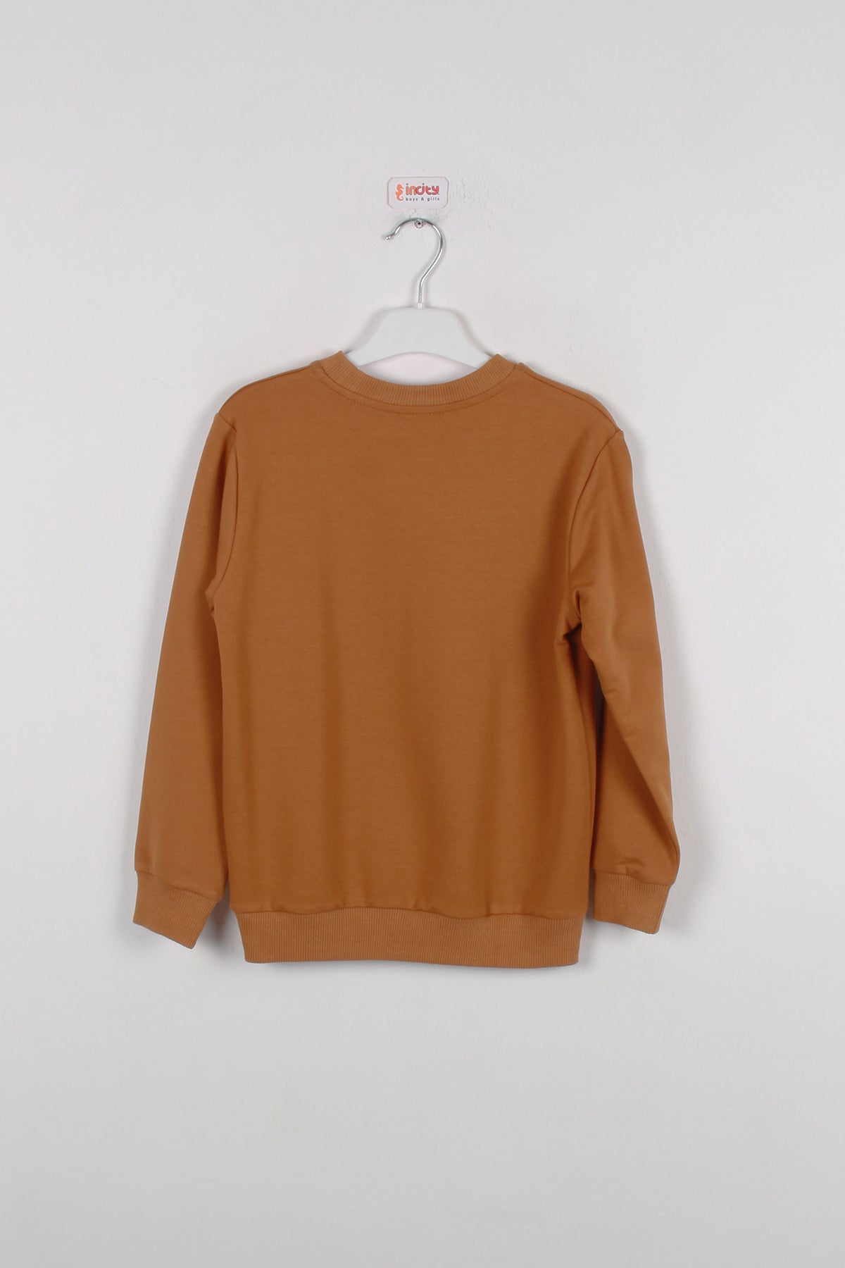 InCity Kids Erkek Çocuk Gülen Pizza Dilim Nakışlı Sweatshirt