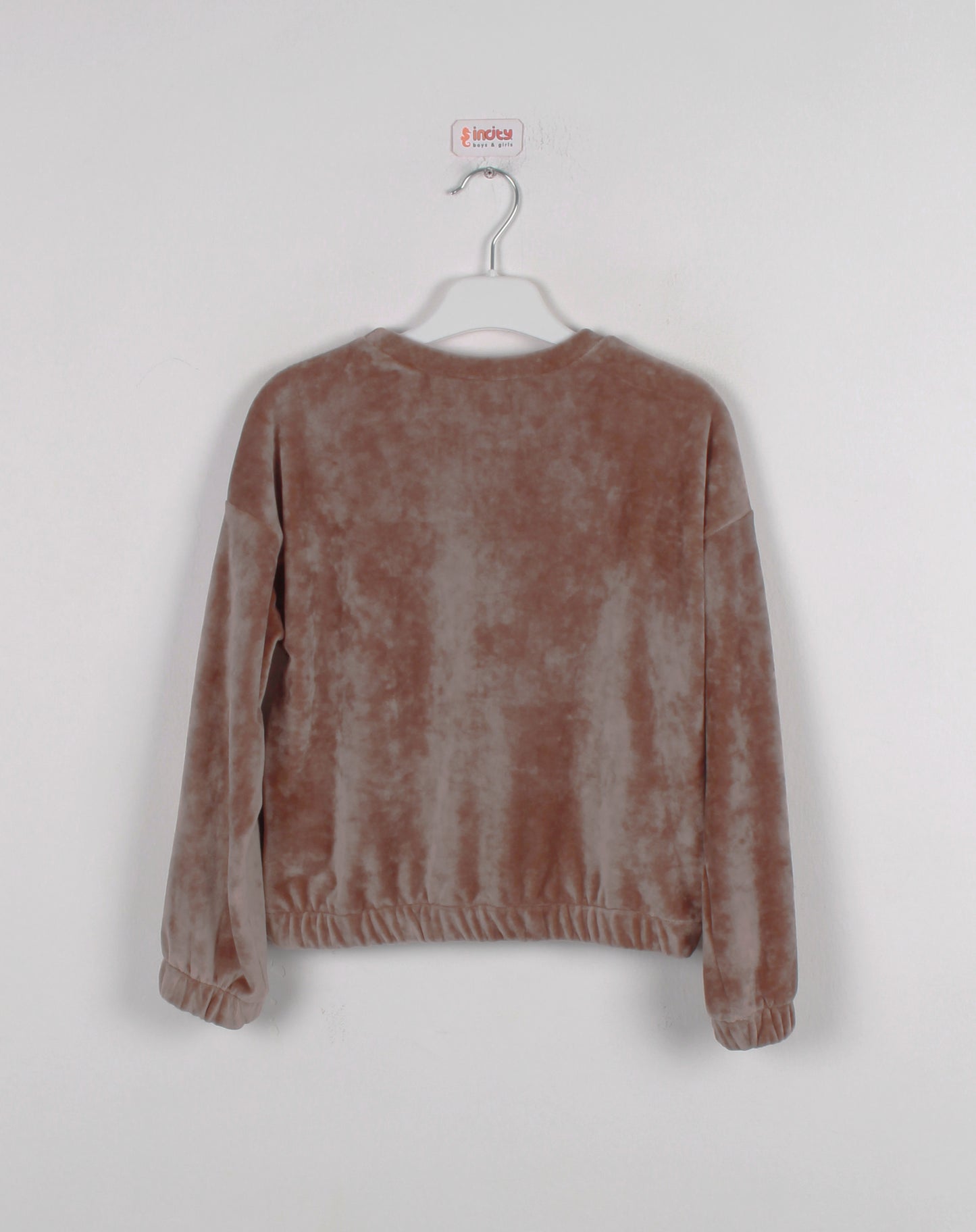 InCity Kids Kız Çocuk Kadife Sweatshirt