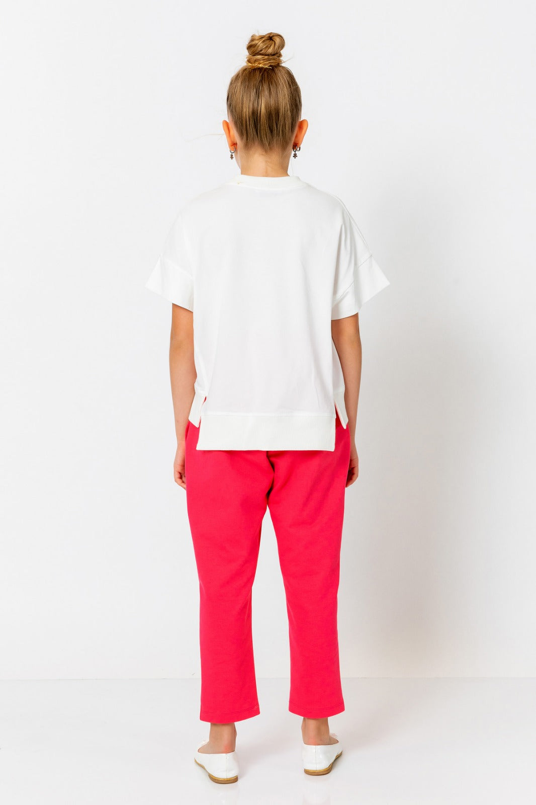 InCity Kids Girls Beli Lastikli Slouchy Pantolon