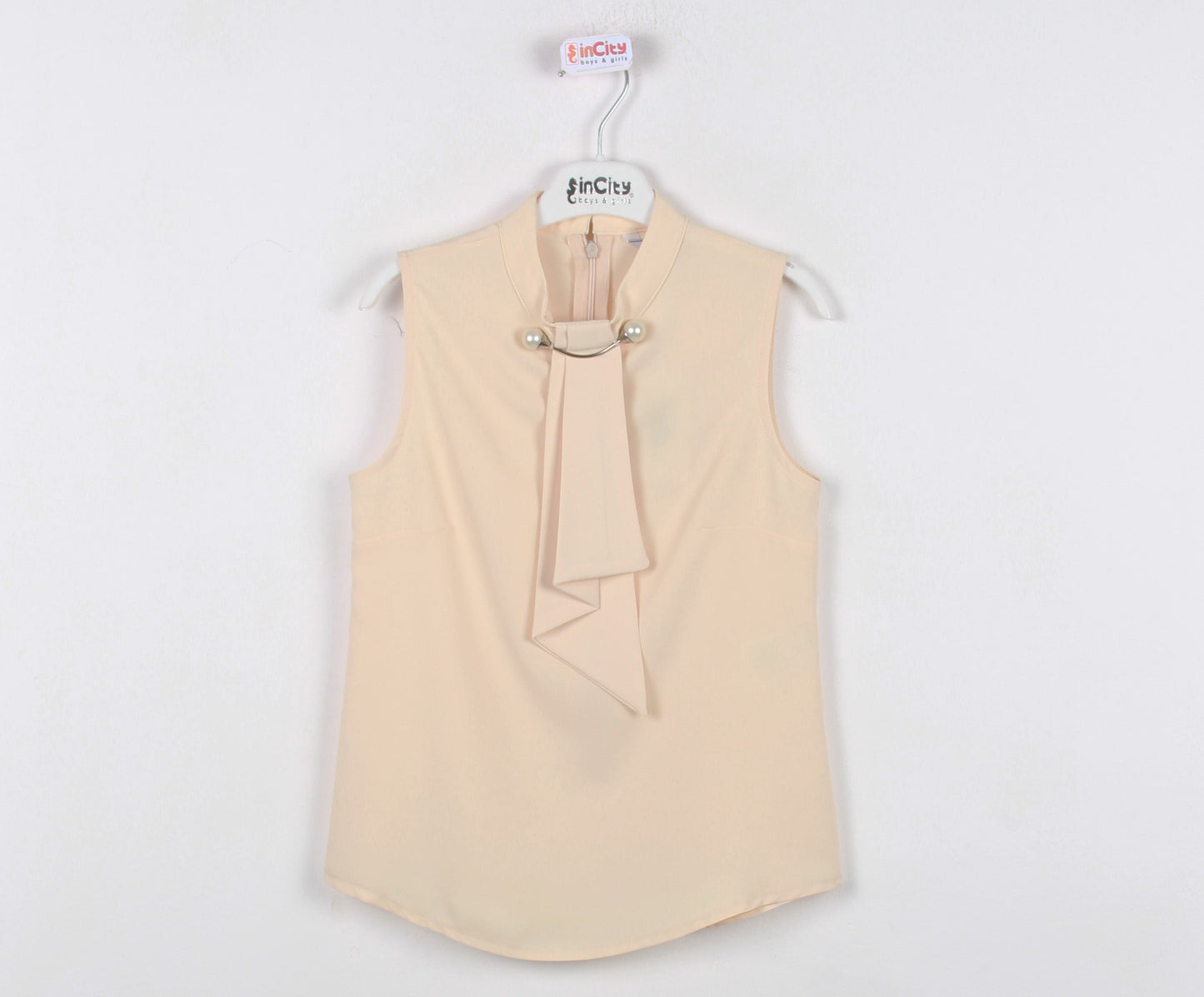 InCity Kids Girls Sleeveless Plain Fashion Dress Blouse InCity Boys & Girls