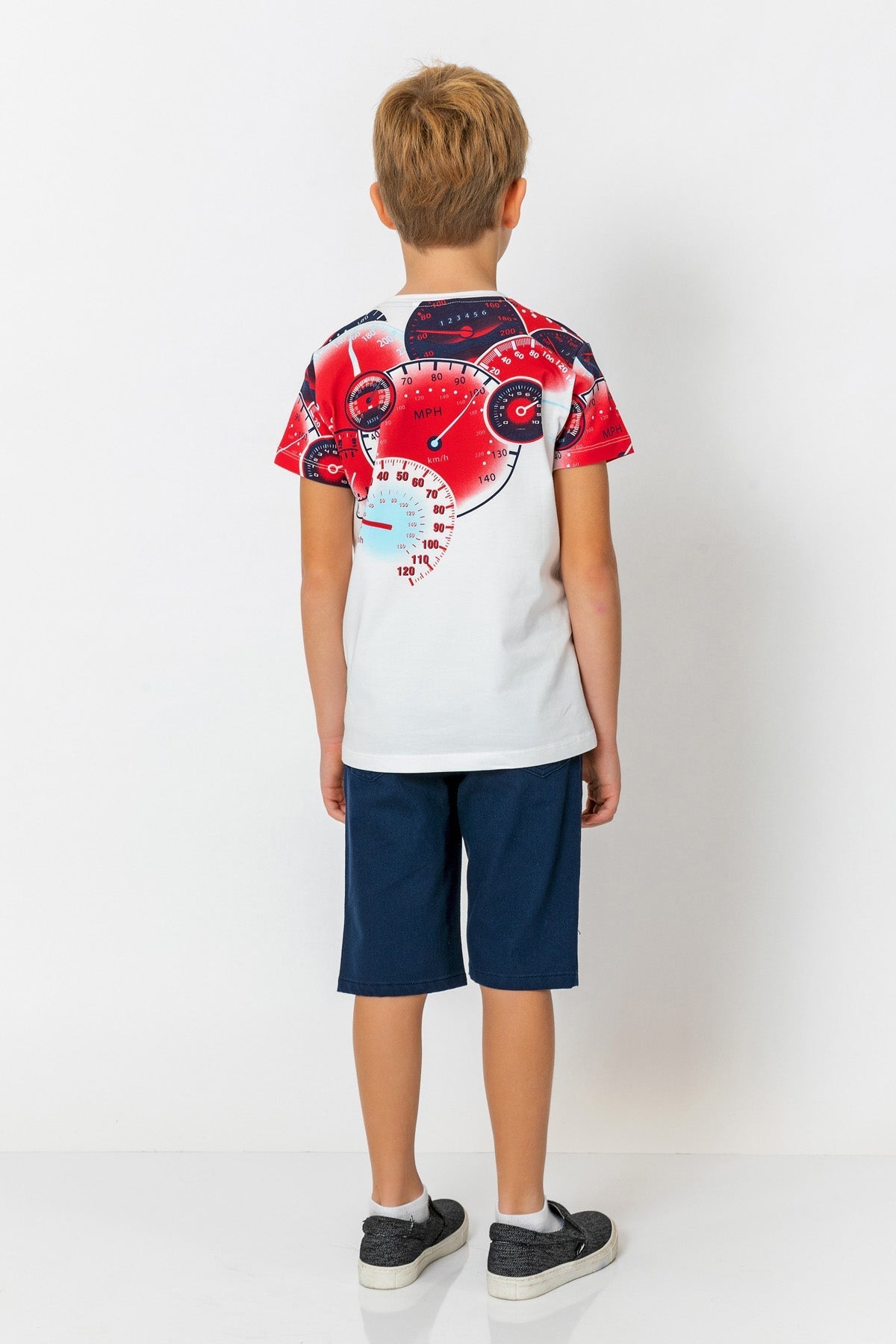 InCity Kids Boys Solid Straight Leg Dress Shorts InCity Boys & Girls