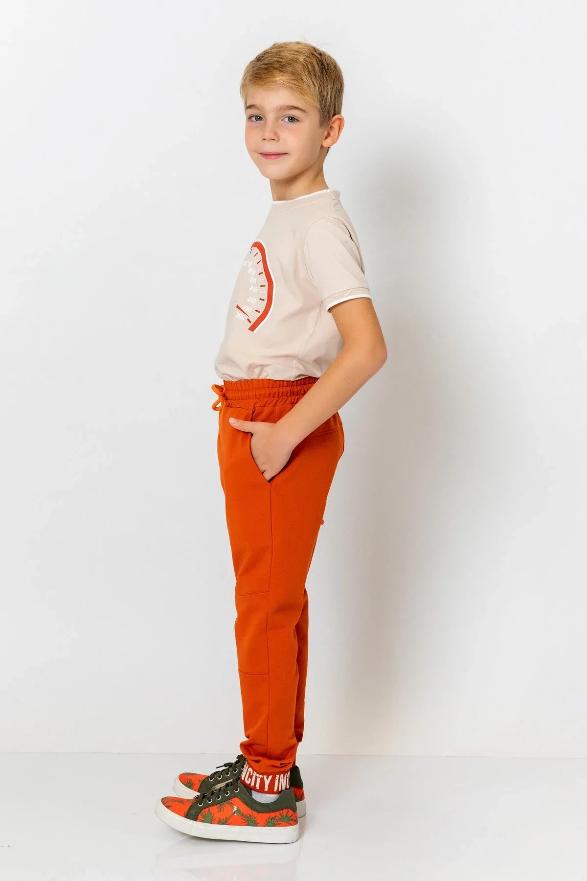 InCity Kids Boys Elastic Waist Comfy Sweatpants InCity Boys & Girls