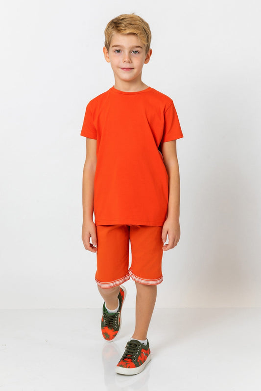 InCity Kids Boys Elastic Waist Straight Leg Fashion Shorts InCity Boys & Girls