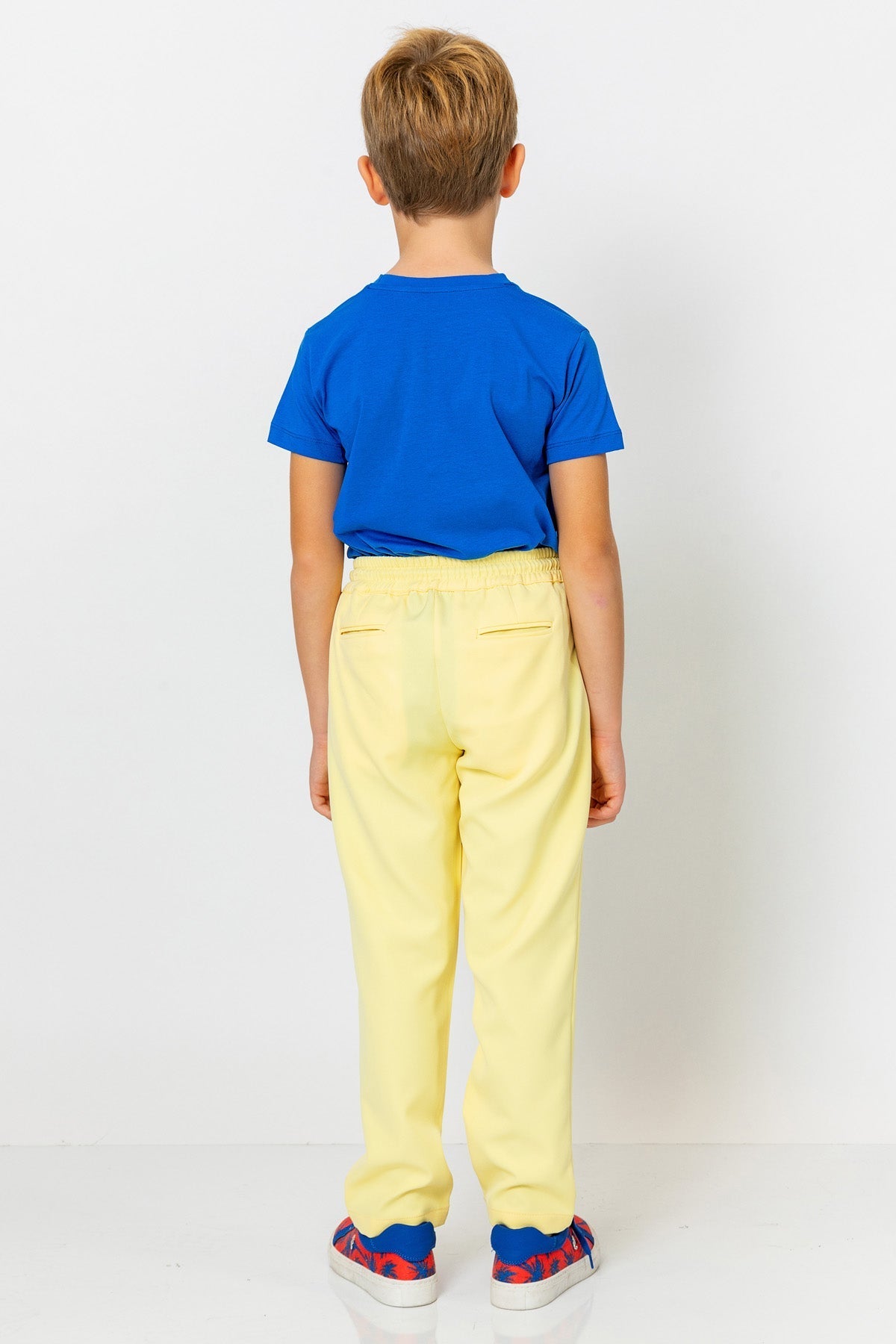 InCity Kids Boys Elastic Waist Solid Jogger Pants InCity Boys & Girls