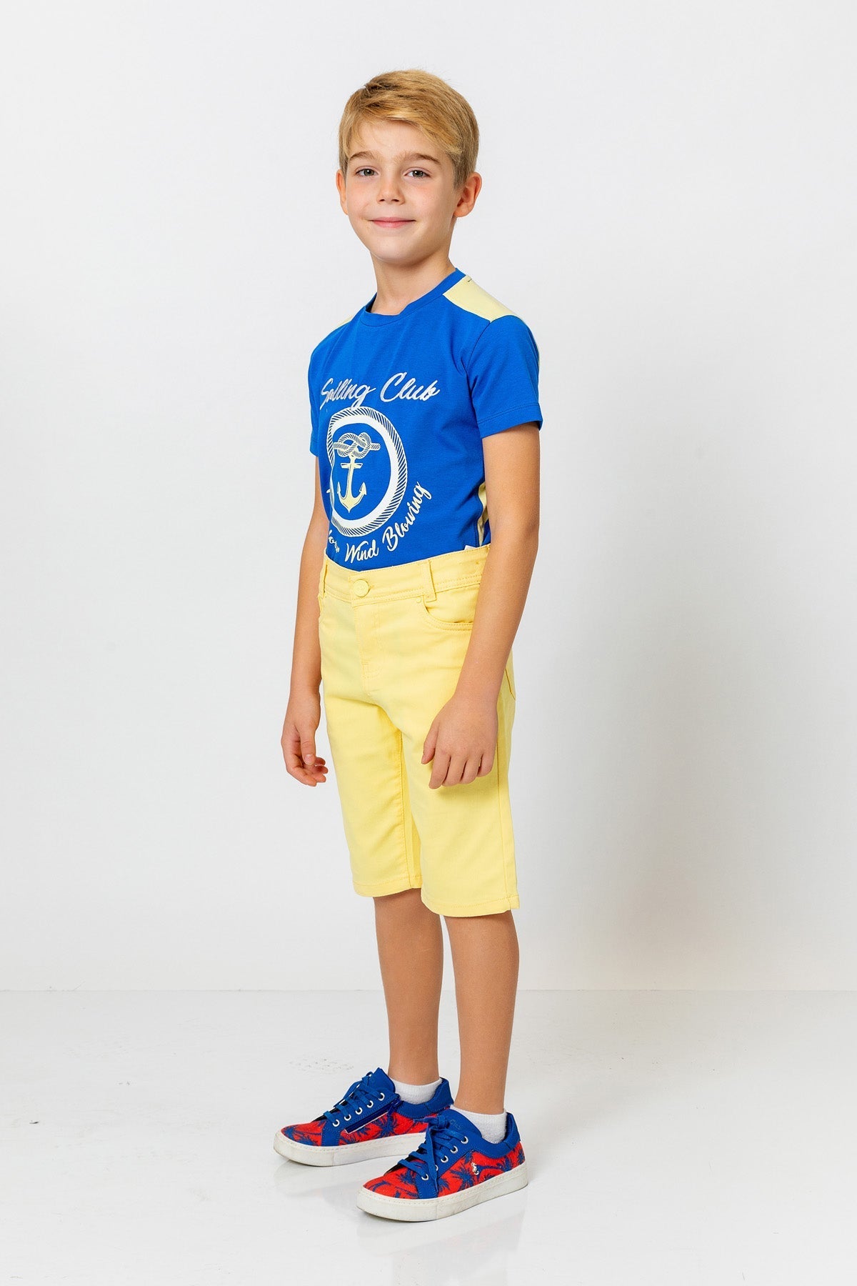InCity Kids Boys Solid Straight Leg Dress Shorts InCity Boys & Girls