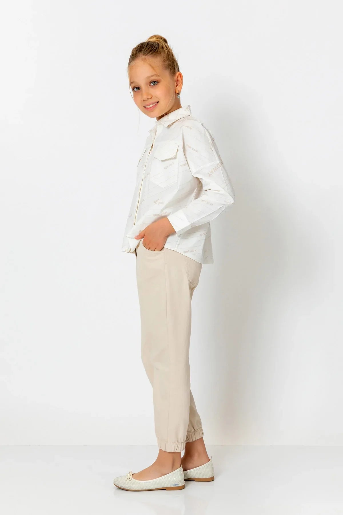 InCity Kids Girls V Neck Broadway Shirt InCity Boys & Girls