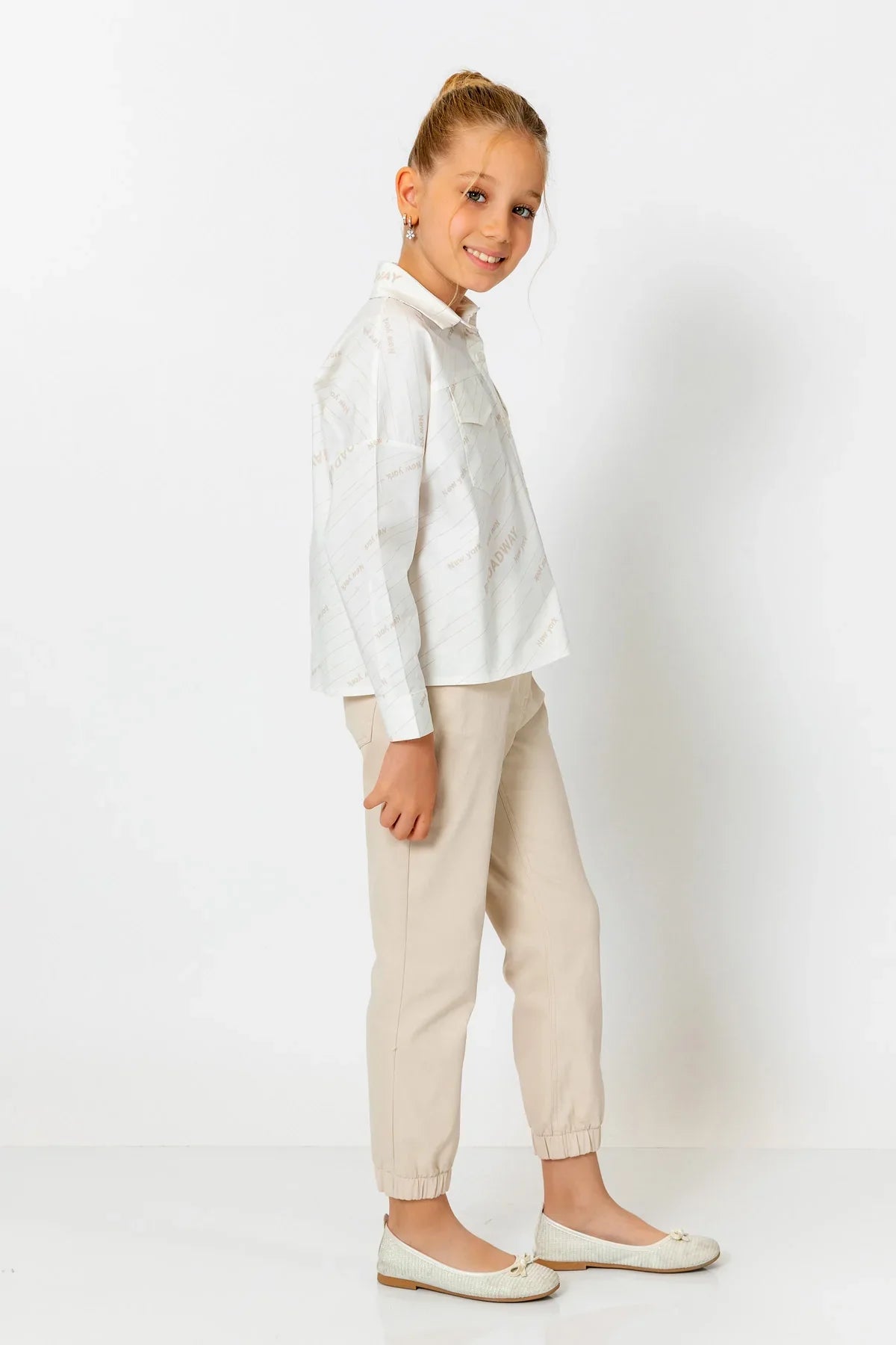 InCity Kids Girls V Neck Broadway Shirt InCity Boys & Girls