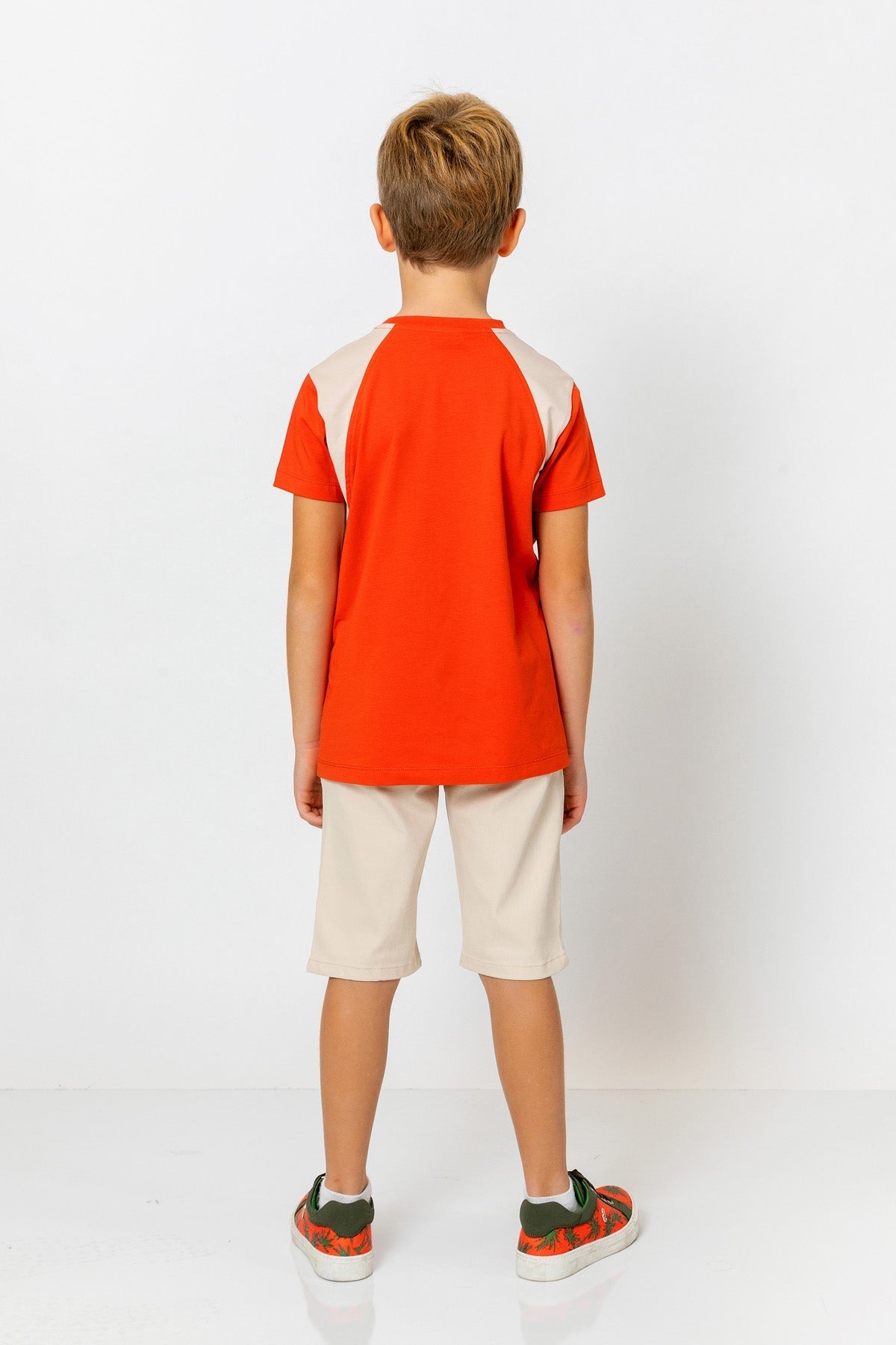 InCity Kids Boys Solid Straight Leg Dress Shorts InCity Boys & Girls