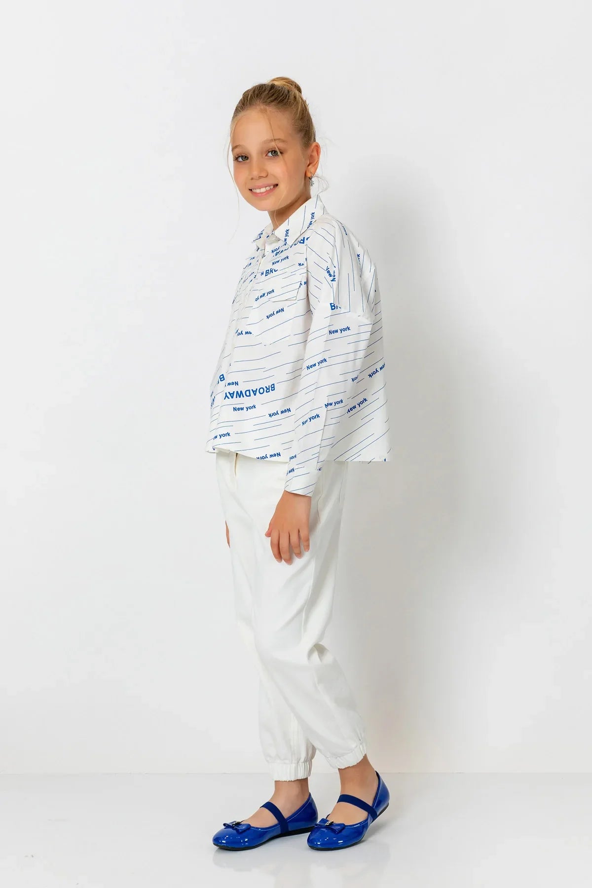 InCity Kids Girls V Neck Broadway Shirt InCity Boys & Girls