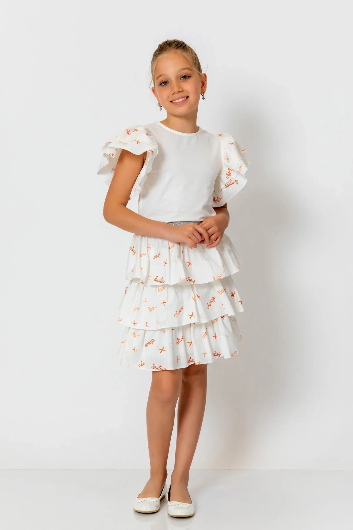 InCity Kids Girls Pleated Fashion Midi Skirt InCity Boys & Girls