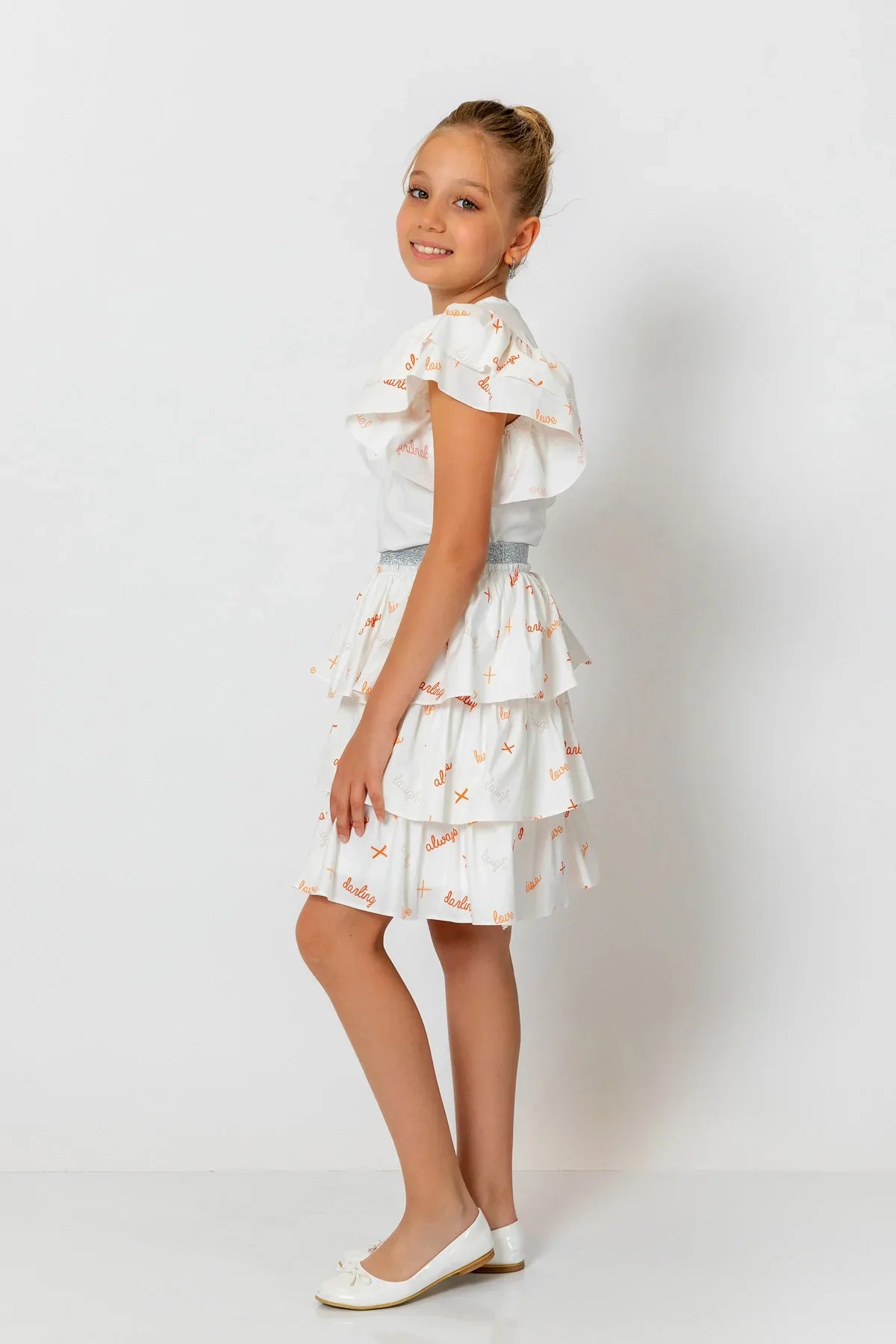 InCity Kids Girls Pleated Fashion Midi Skirt InCity Boys & Girls