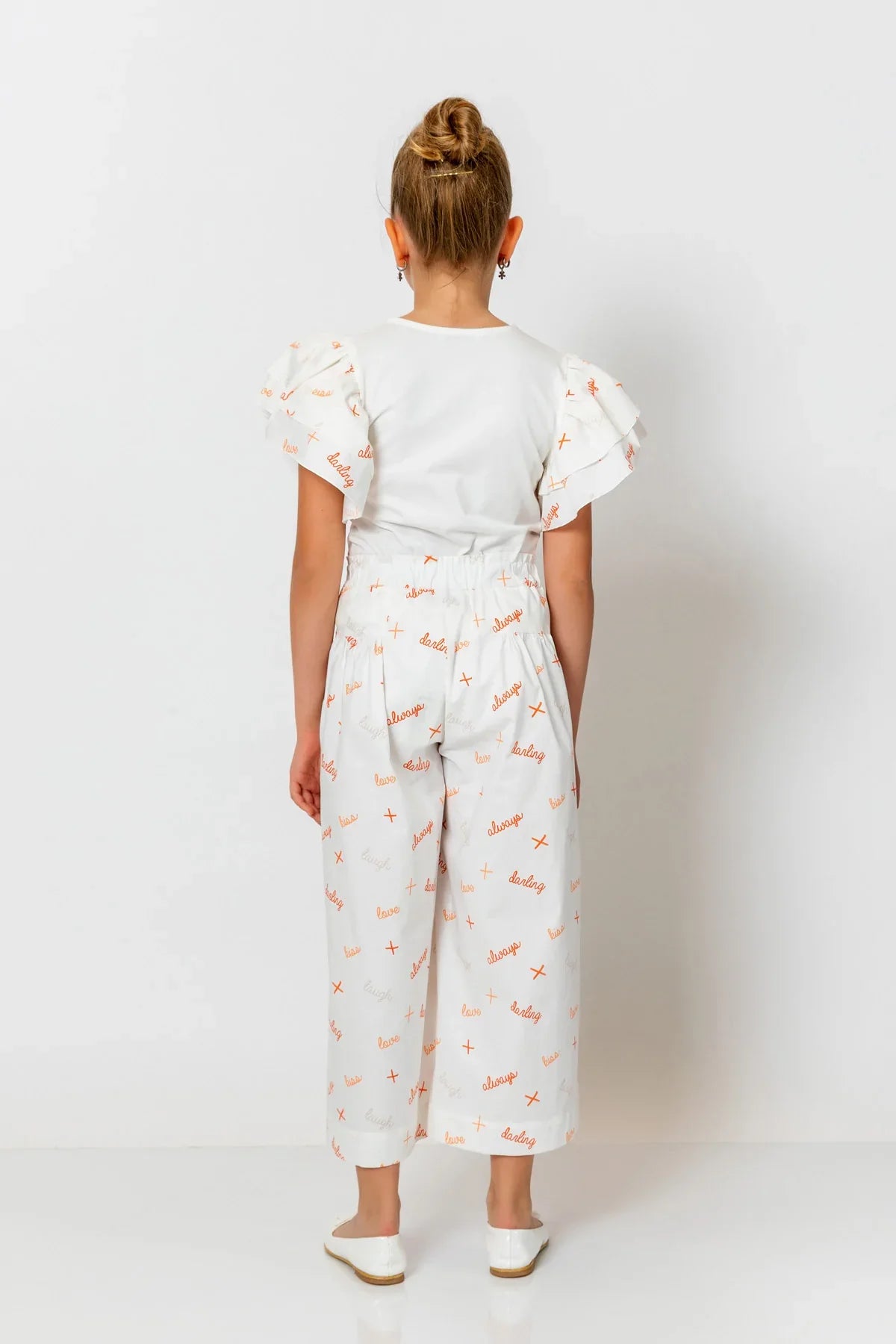 InCity Kids Girls Belted Wide Leg Fashion Pants InCity Boys & Girls