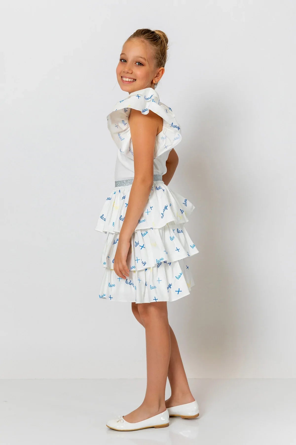 InCity Kids Girls Pleated Fashion Midi Skirt InCity Boys & Girls