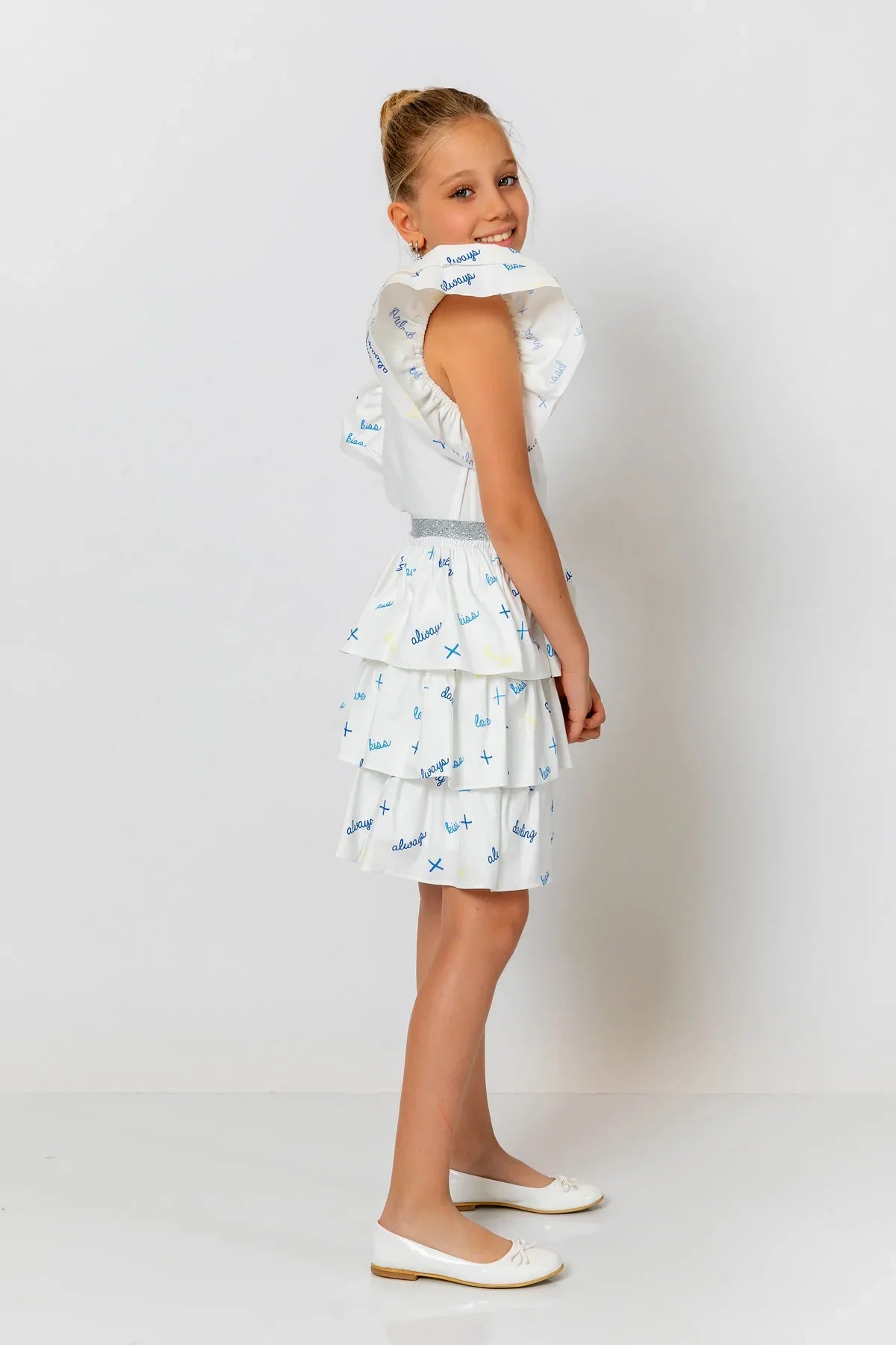 InCity Kids Girls Pleated Fashion Midi Skirt InCity Boys & Girls