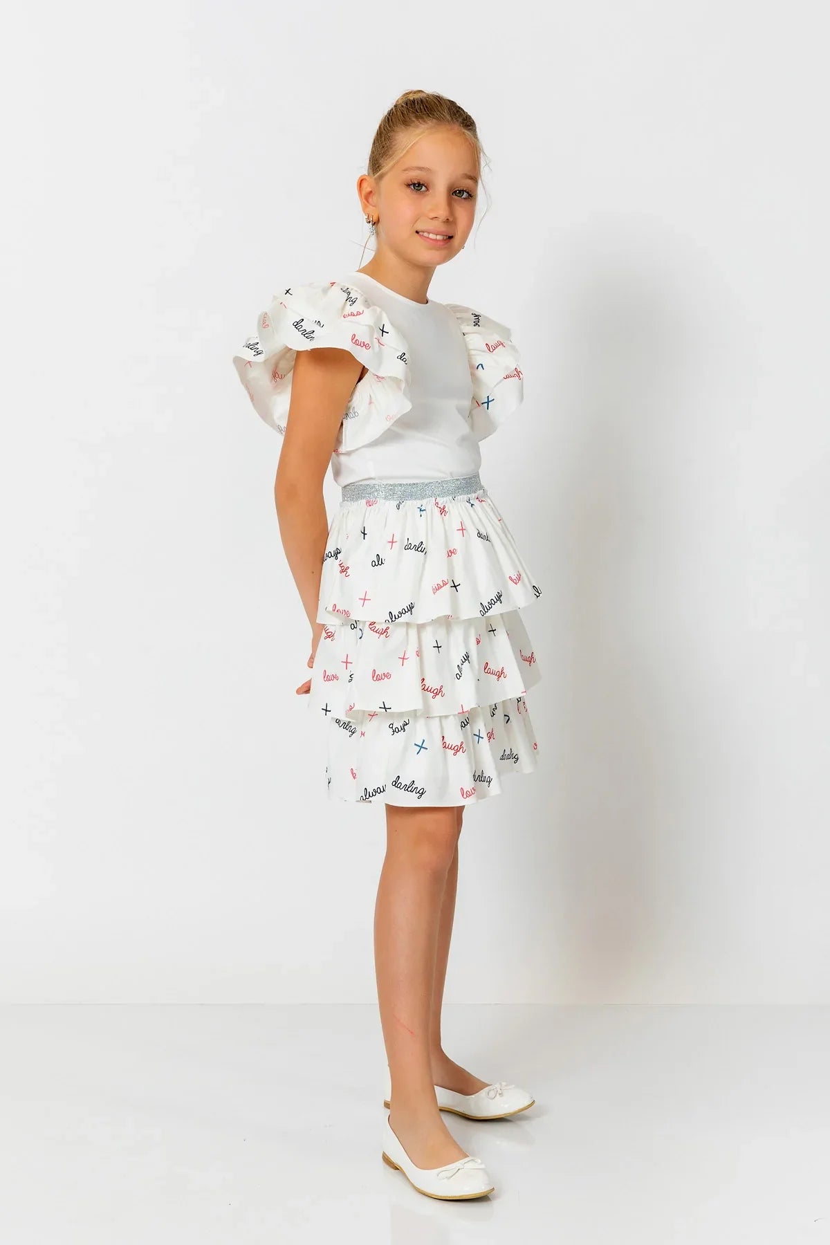 InCity Kids Girls Pleated Fashion Midi Skirt InCity Boys & Girls