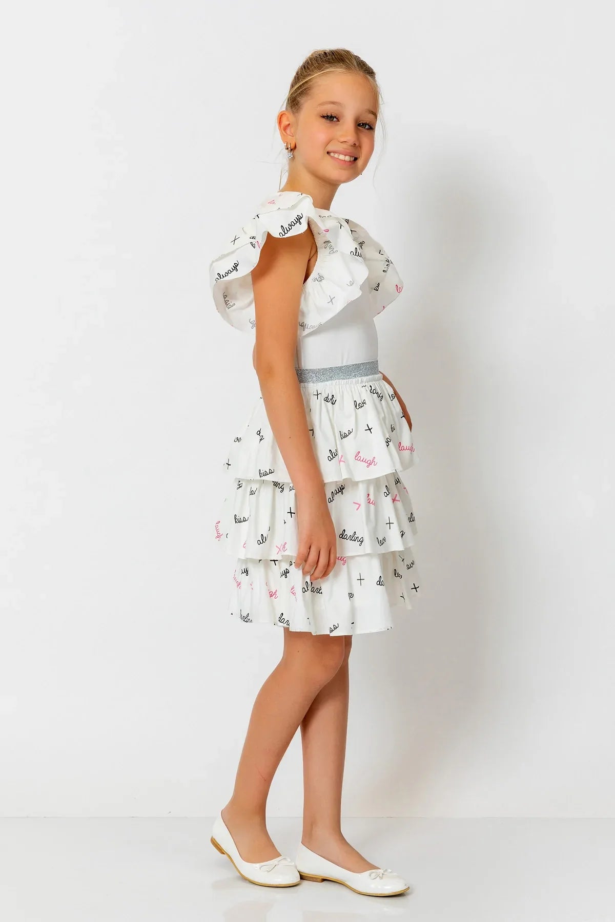 InCity Kids Girls Pleated Fashion Midi Skirt InCity Boys & Girls