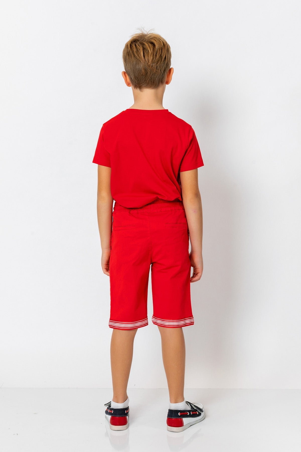 InCity Kids Boys Elastic Waist Straight Leg Fashion Shorts InCity Boys & Girls