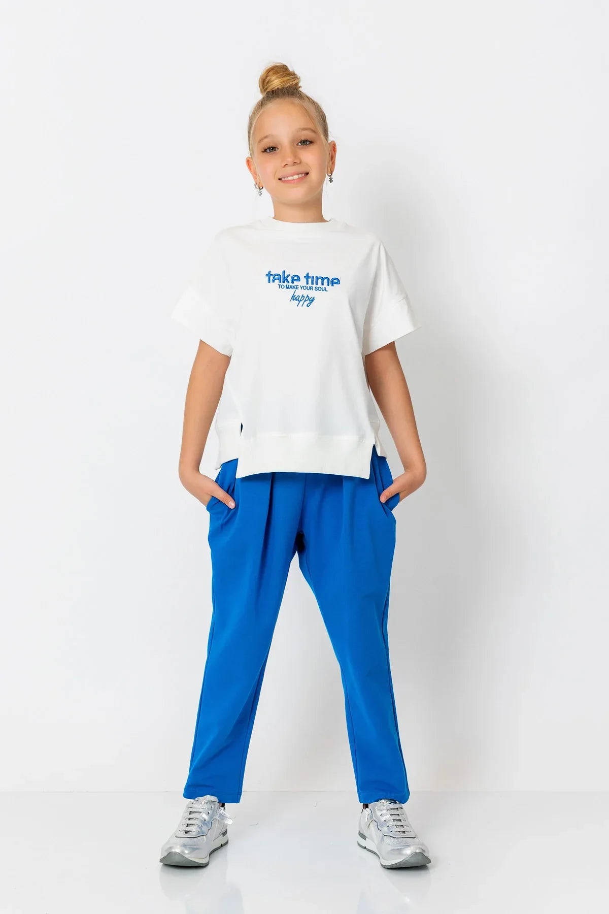 InCity Kids Girls Short Sleeve Time T-Shirt InCity Boys & Girls