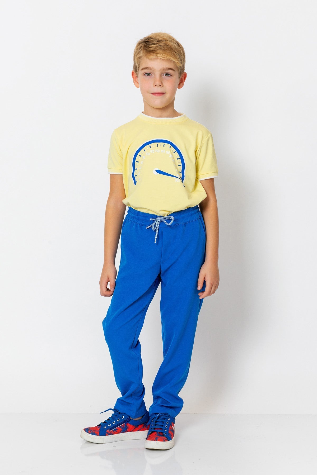 InCity Kids Boys Elastic Waist Solid Jogger Pants InCity Boys & Girls