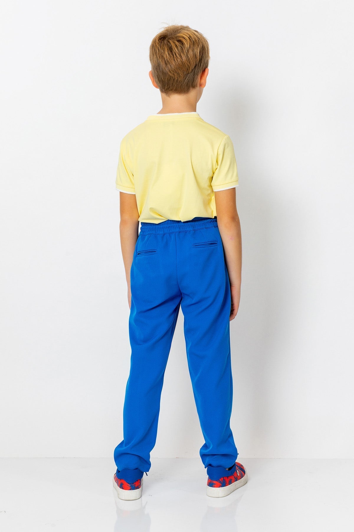 InCity Kids Boys Elastic Waist Solid Jogger Pants InCity Boys & Girls