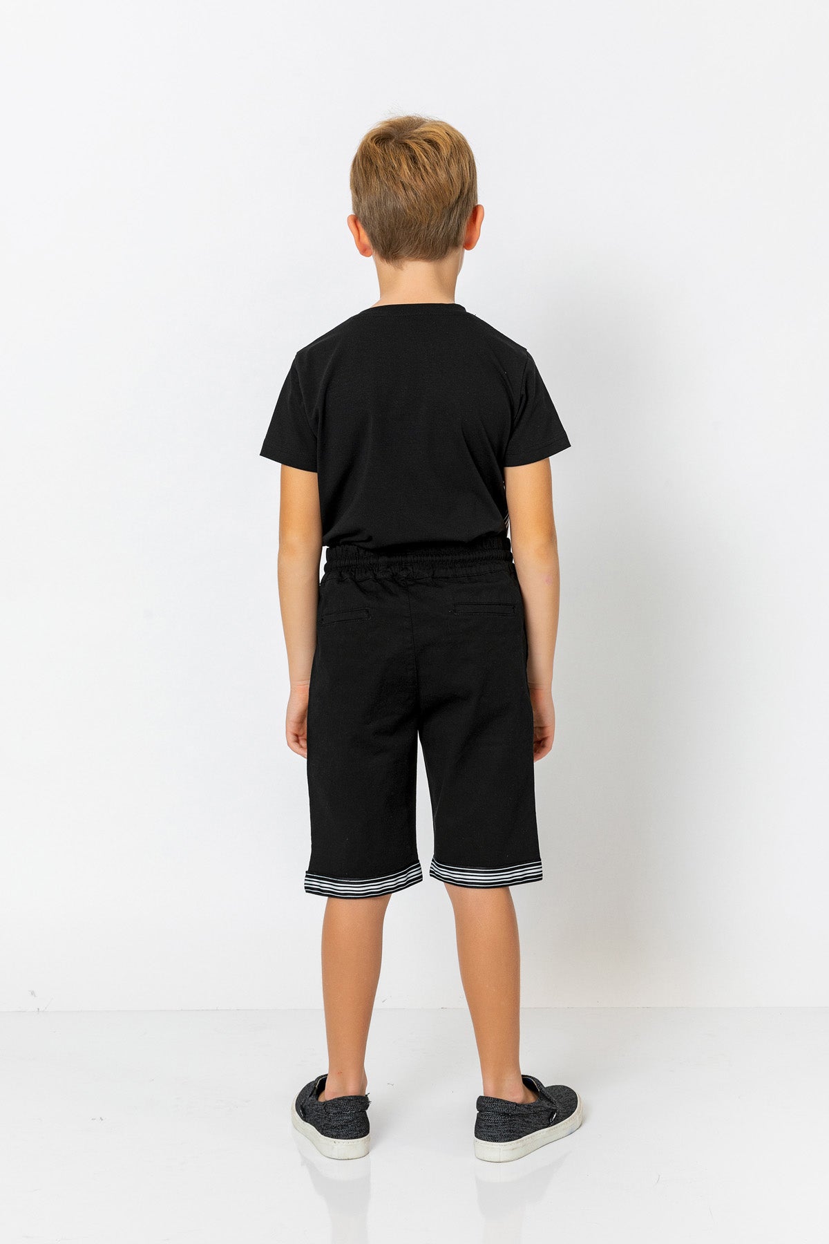 InCity Kids Boys Elastic Waist Straight Leg Fashion Shorts InCity Boys & Girls