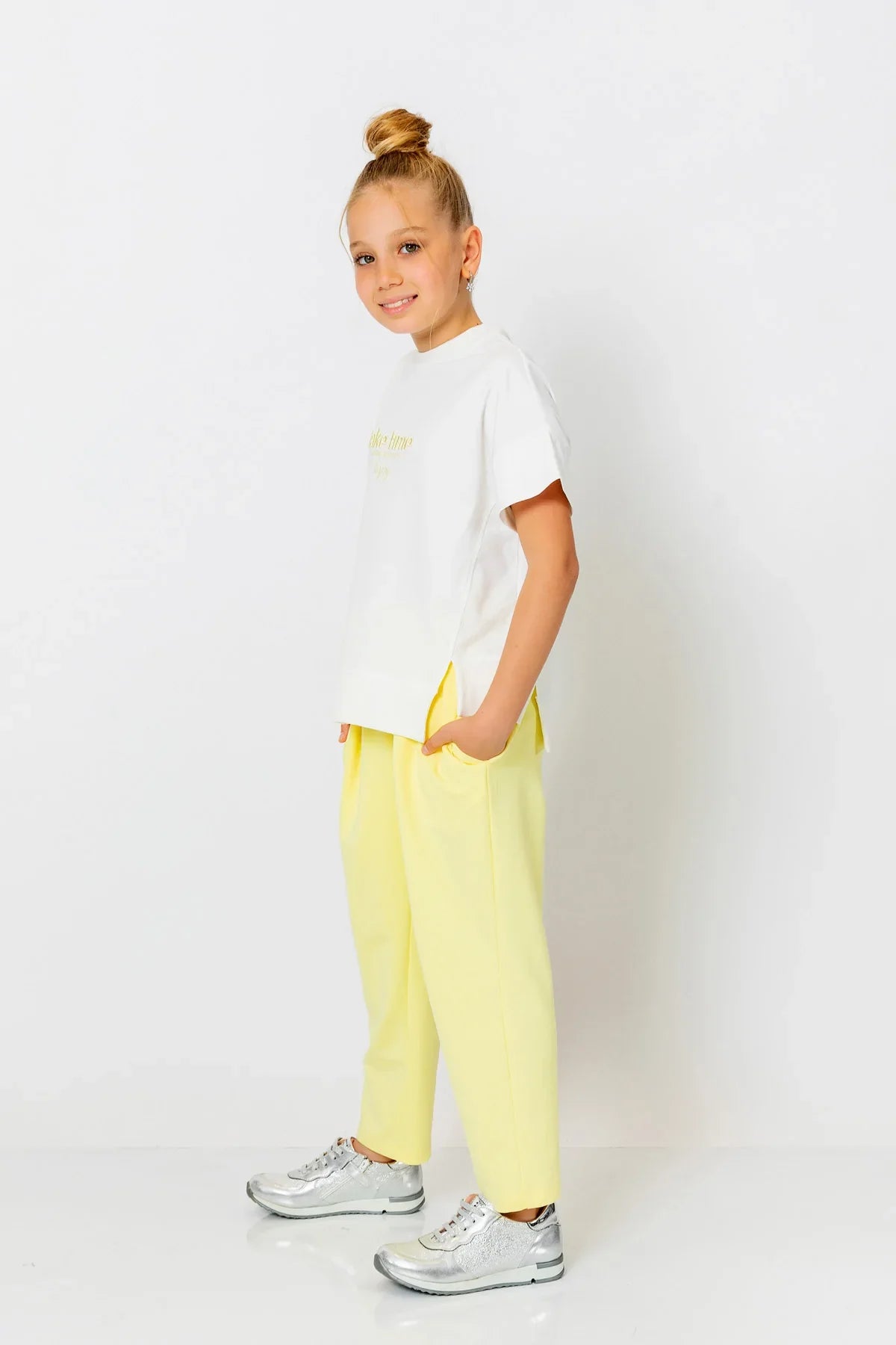 InCity Kids Girls Short Sleeve Time T-Shirt InCity Boys & Girls