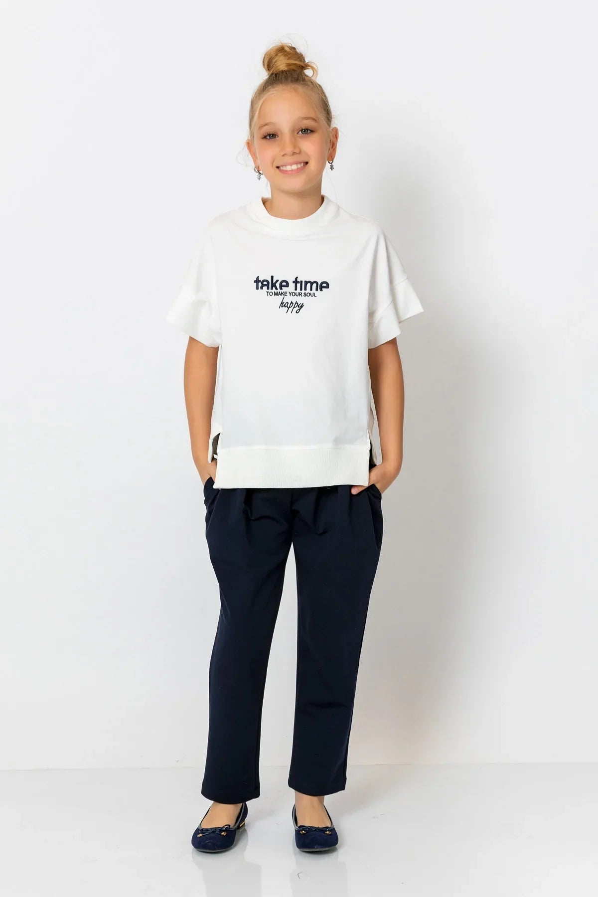 InCity Kids Girls Short Sleeve Time T-Shirt InCity Boys & Girls