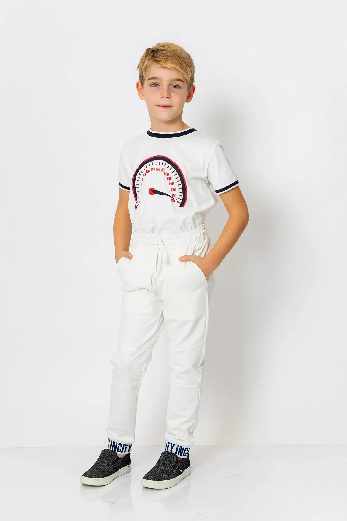 InCity Kids Boys Elastic Waist Comfy Sweatpants InCity Boys & Girls