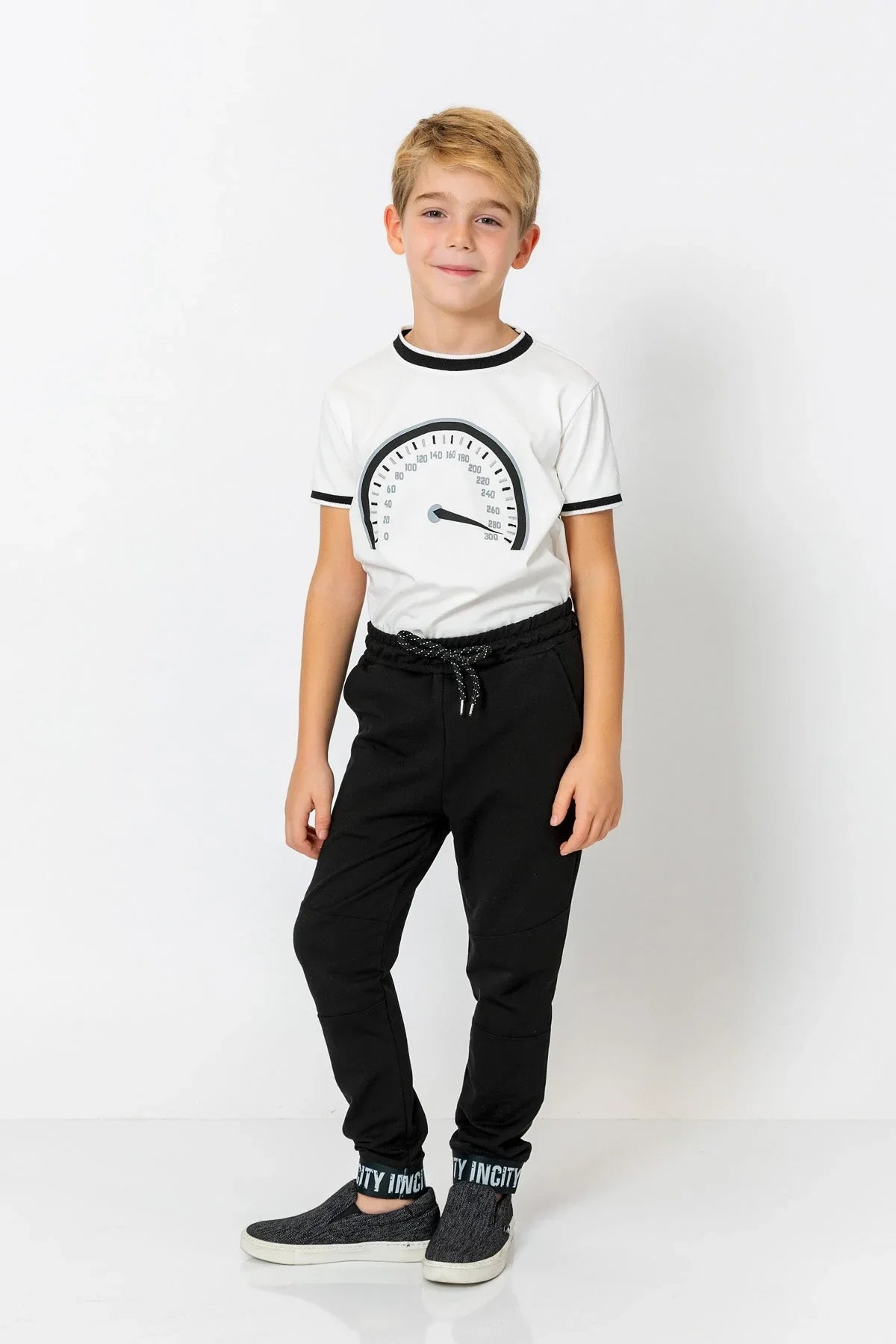 InCity Kids Boys Elastic Waist Comfy Sweatpants InCity Boys & Girls