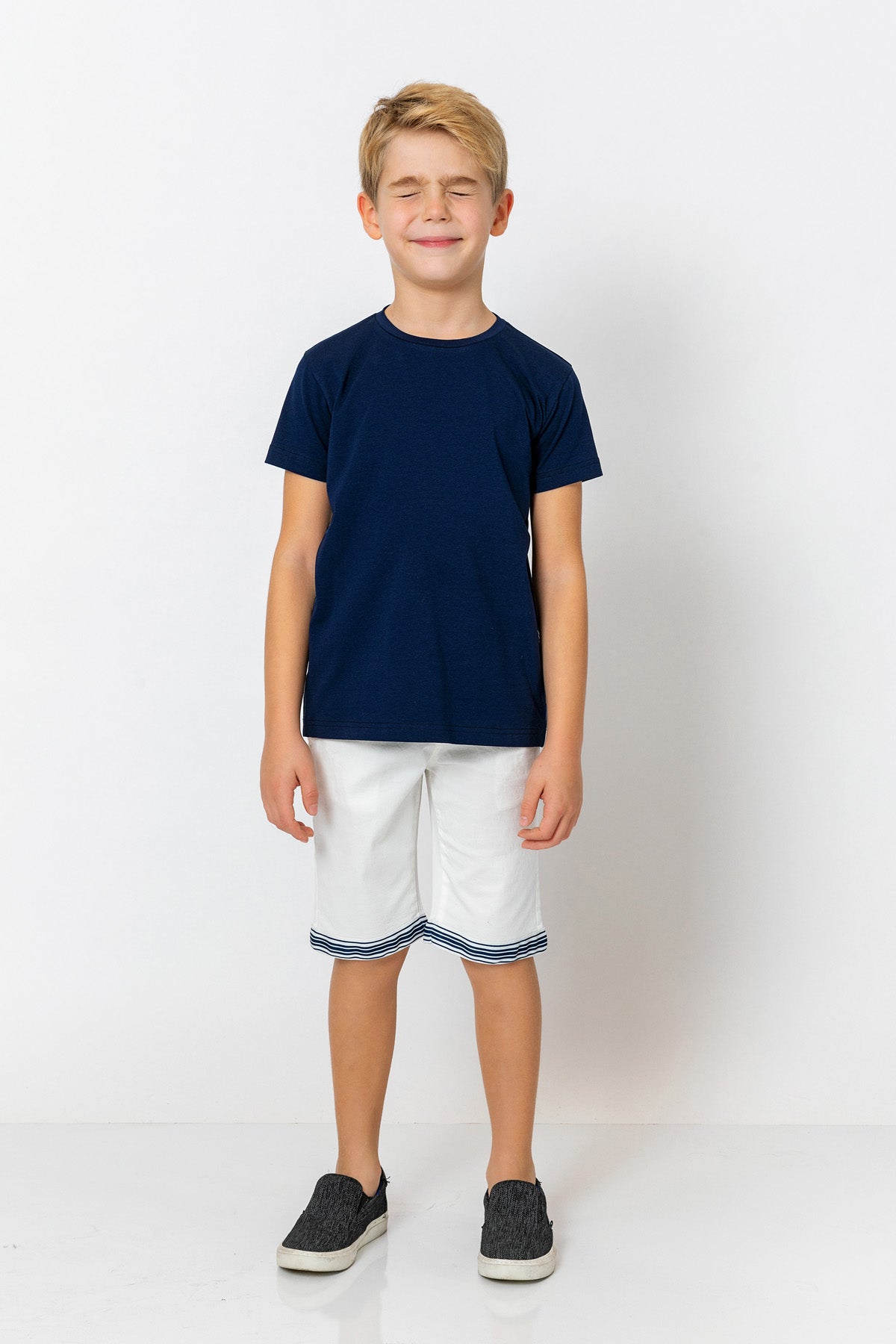 InCity Kids Boys Elastic Waist Straight Leg Fashion Shorts InCity Boys & Girls