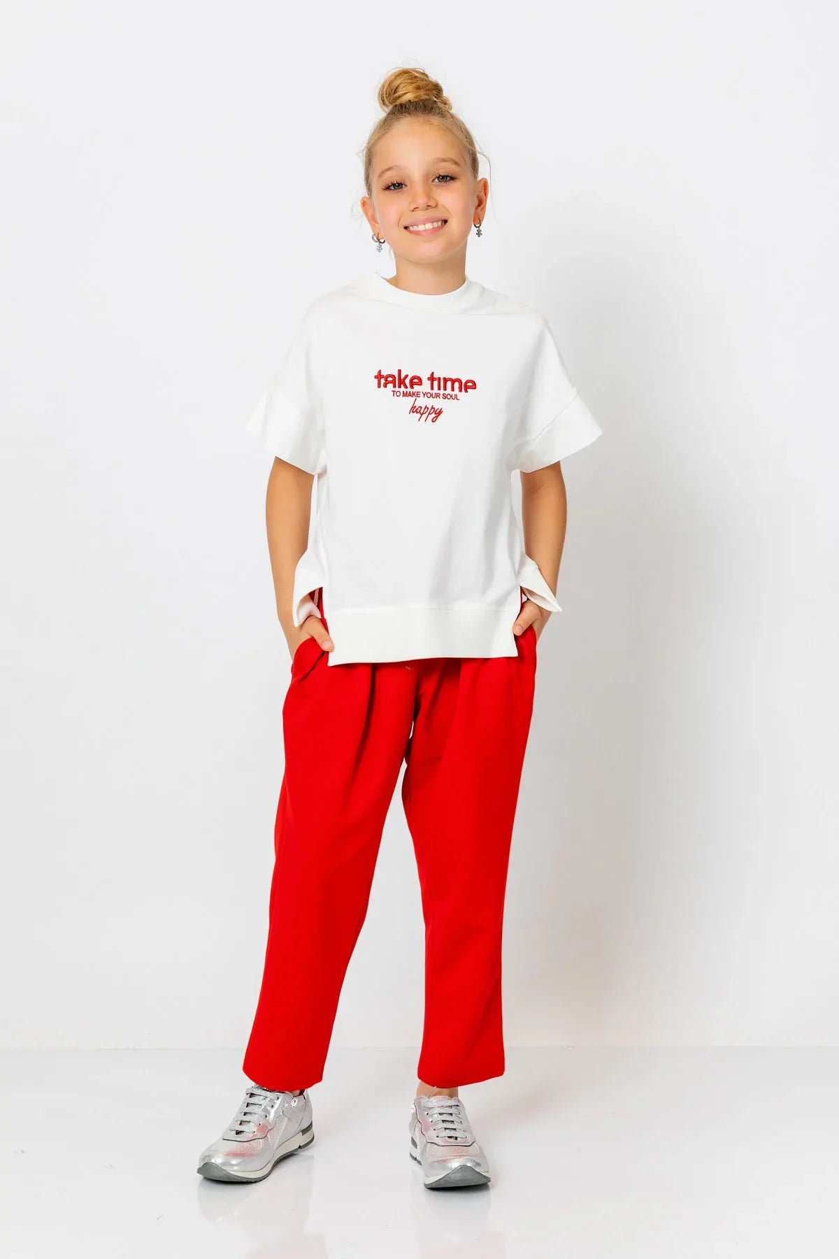 InCity Kids Girls Short Sleeve Time T-Shirt InCity Boys & Girls