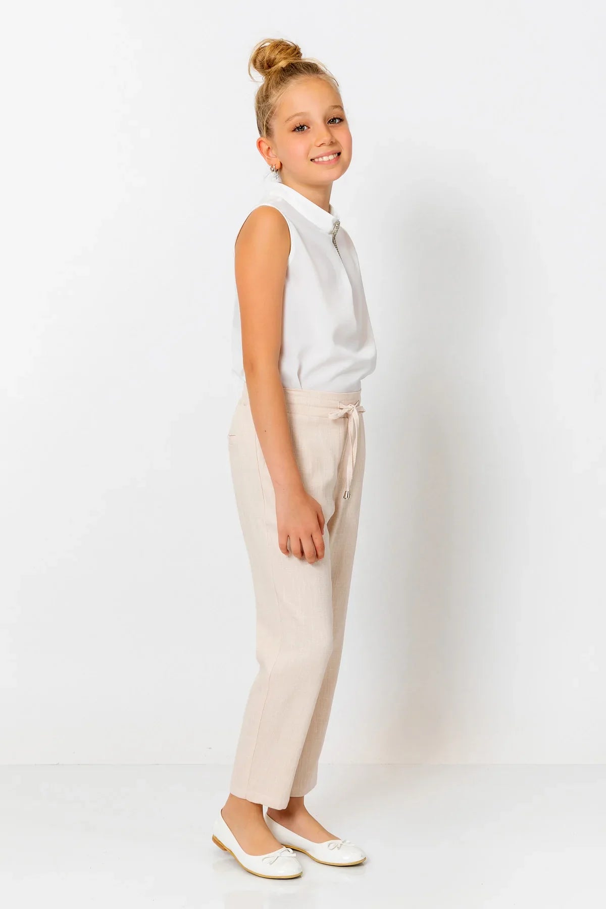 InCity Kids Girls Drawstring Formal Dress Pants InCity Boys & Girls