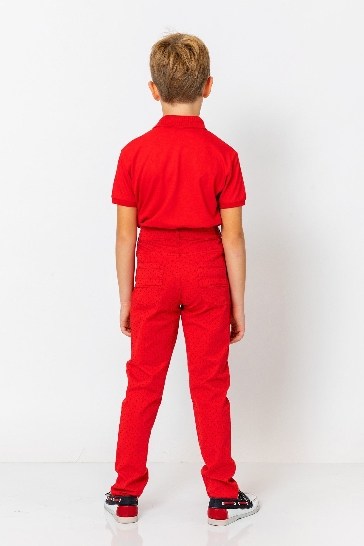 InCity Kids Boys Solid Button Short Sleeve Polo Shirt InCity Boys & Girls