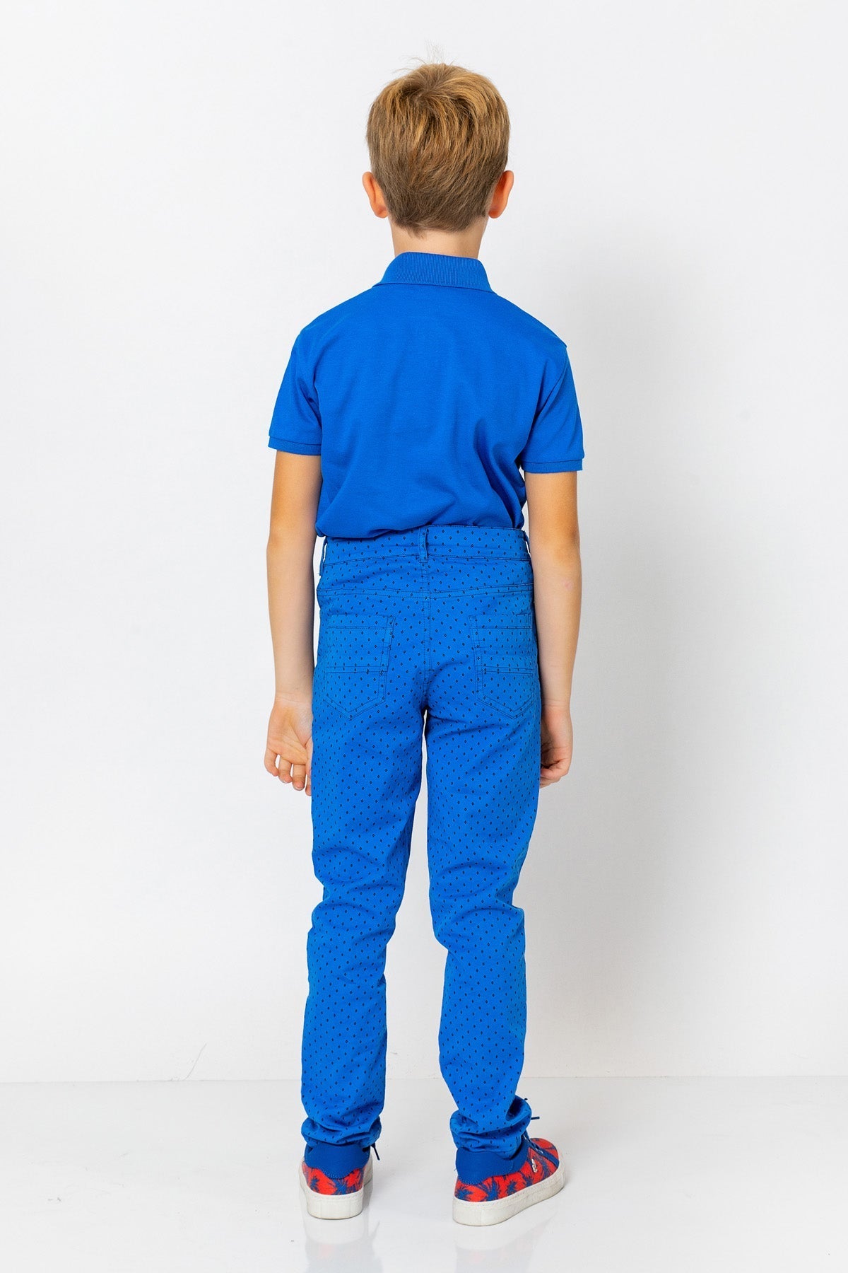 InCity Kids Boys Solid Button Short Sleeve Polo Shirt InCity Boys & Girls