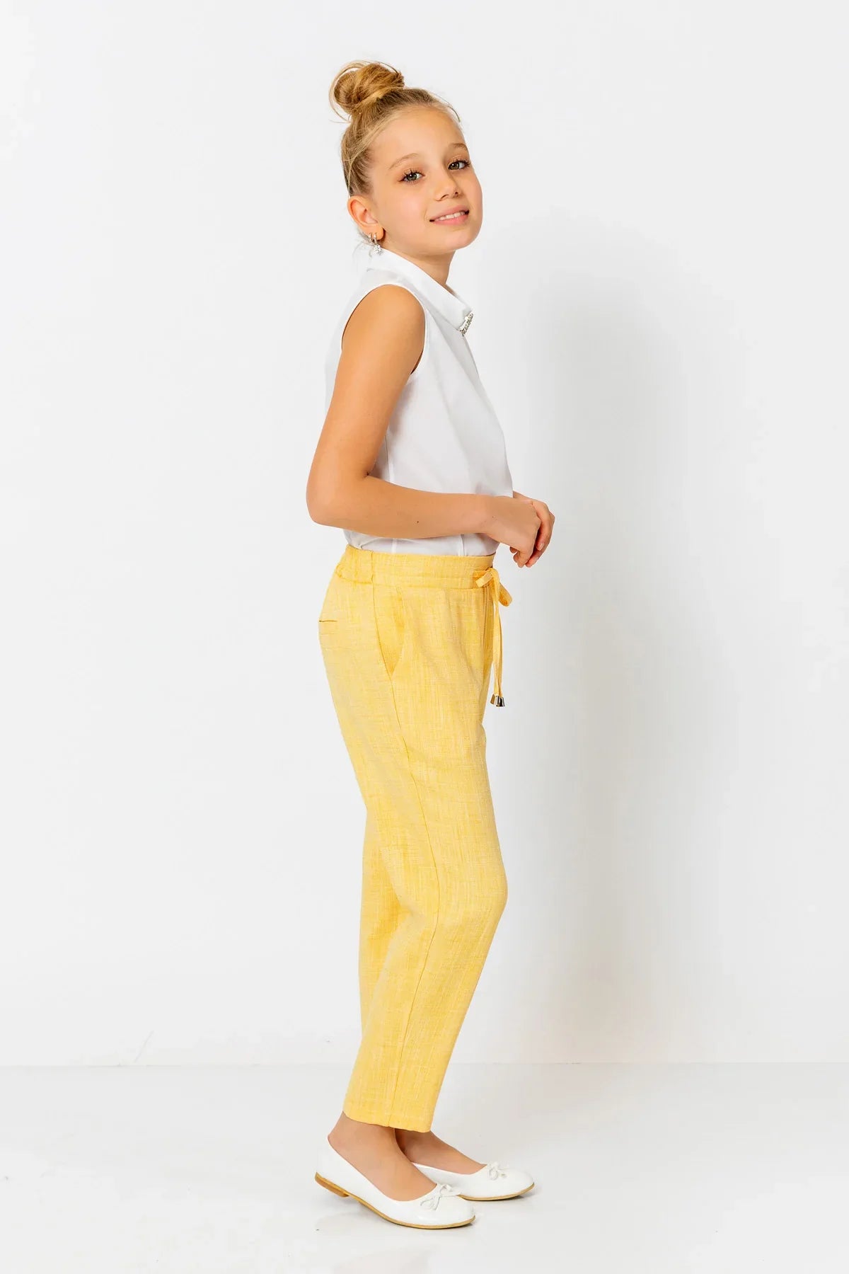 InCity Kids Girls Drawstring Formal Dress Pants InCity Boys & Girls