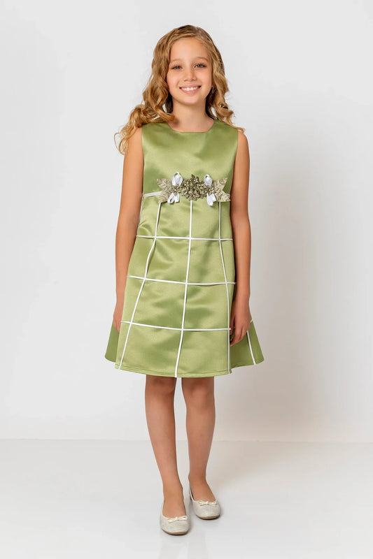 InCity Kids Girls Floral Sleeveless Angel Dress InCity Boys & Girls