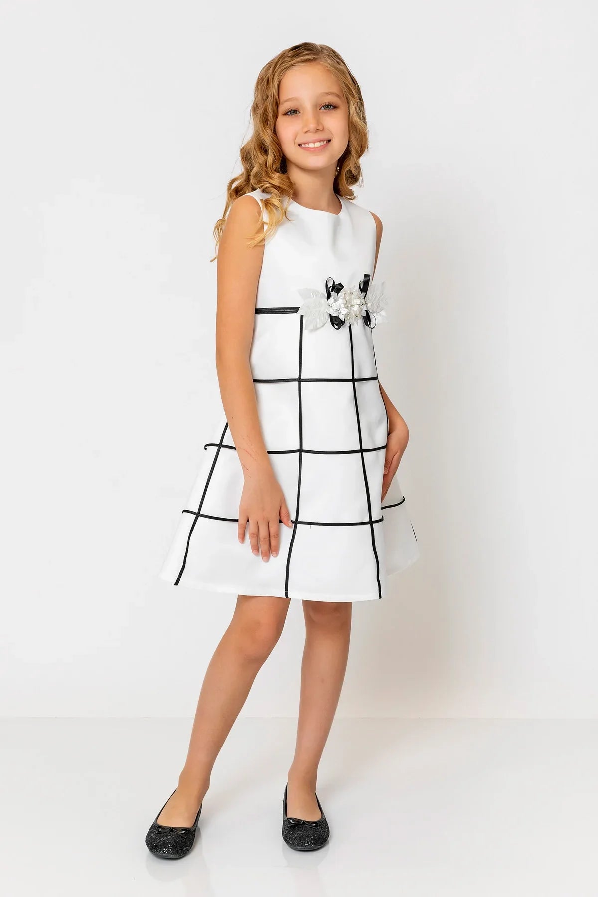 InCity Kids Girls Floral Sleeveless Angel Dress InCity Boys & Girls