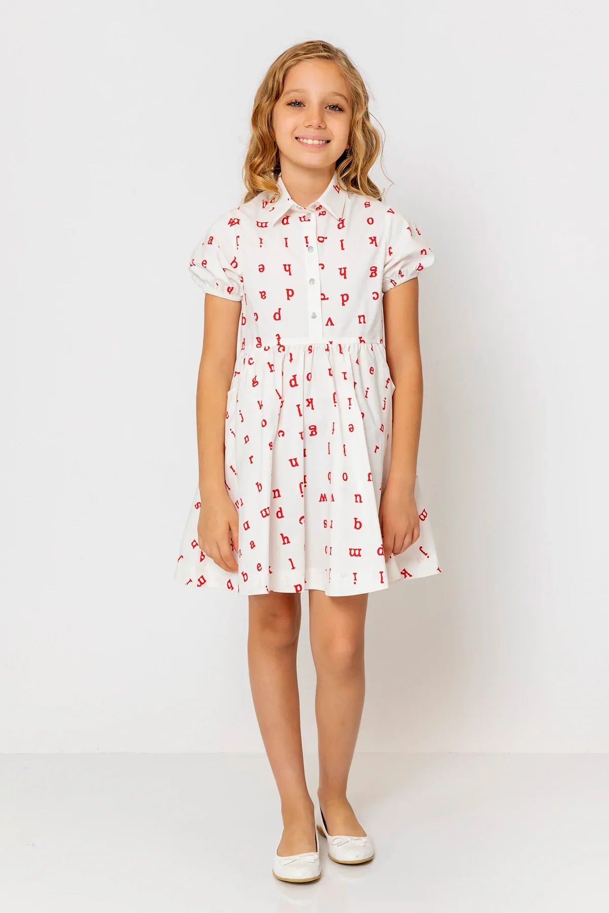 InCity Kids Girls Midi Alphabet Dress InCity Boys & Girls