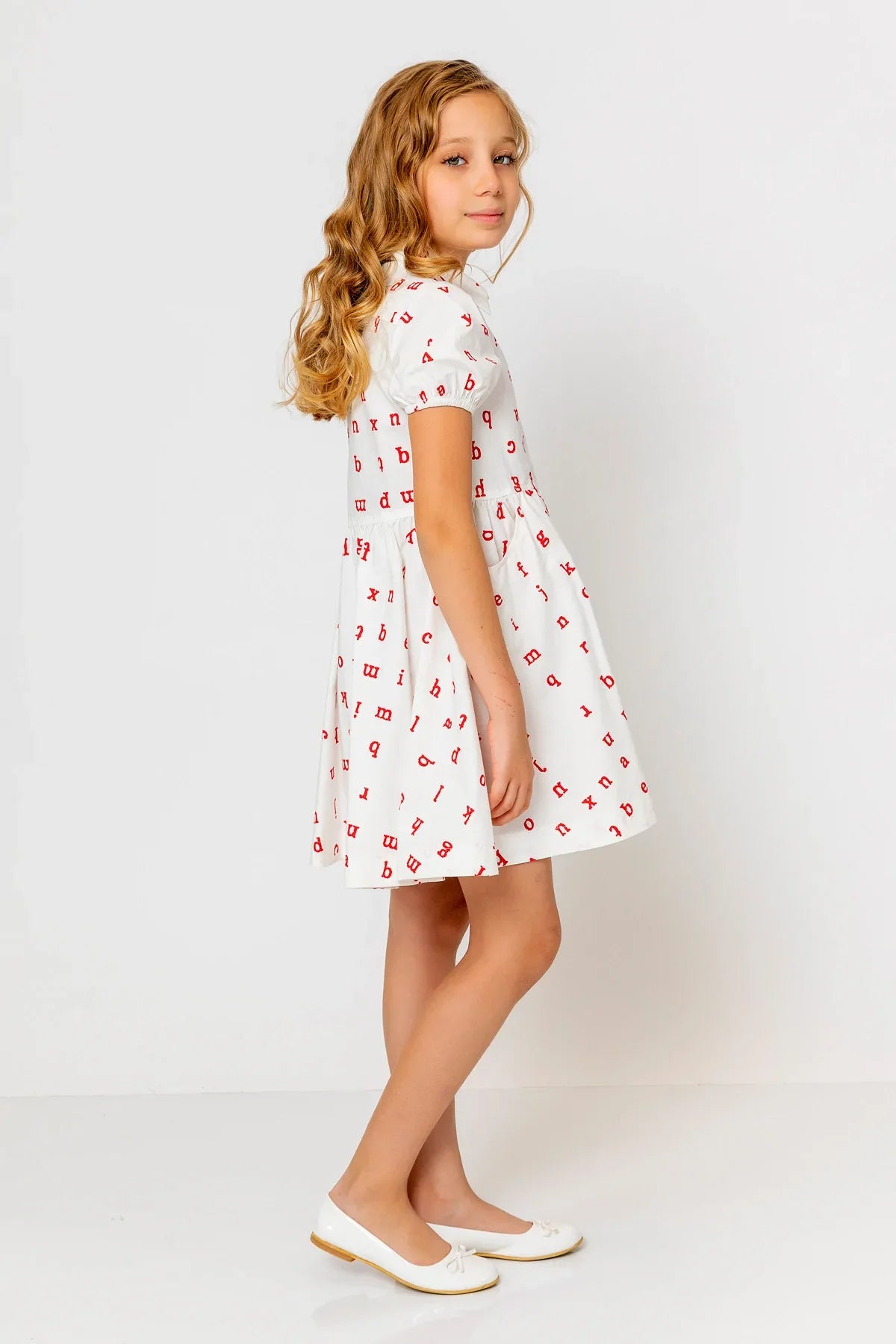InCity Kids Girls Midi Alphabet Dress InCity Boys & Girls