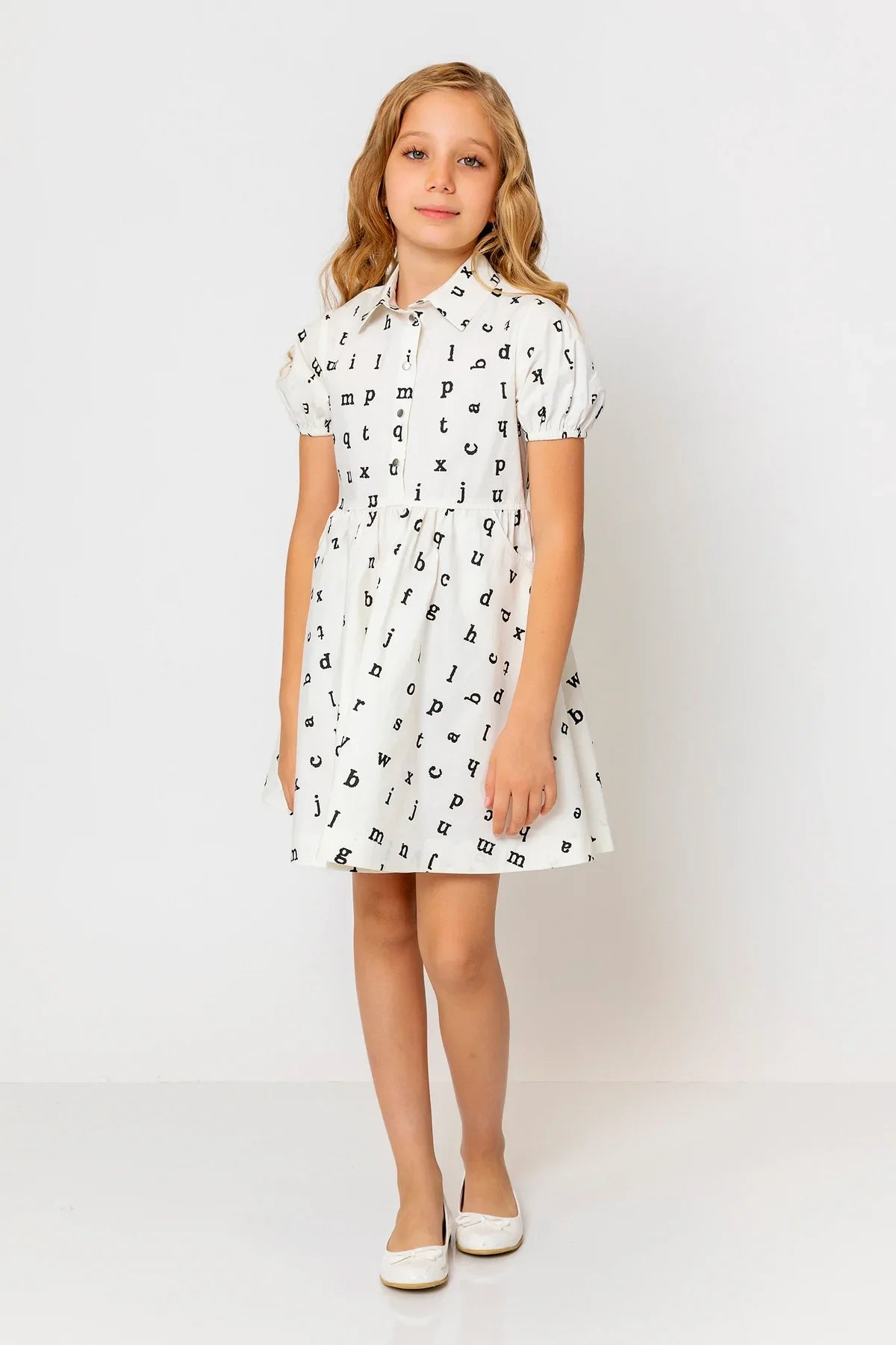 InCity Kids Girls Midi Alphabet Dress InCity Boys & Girls