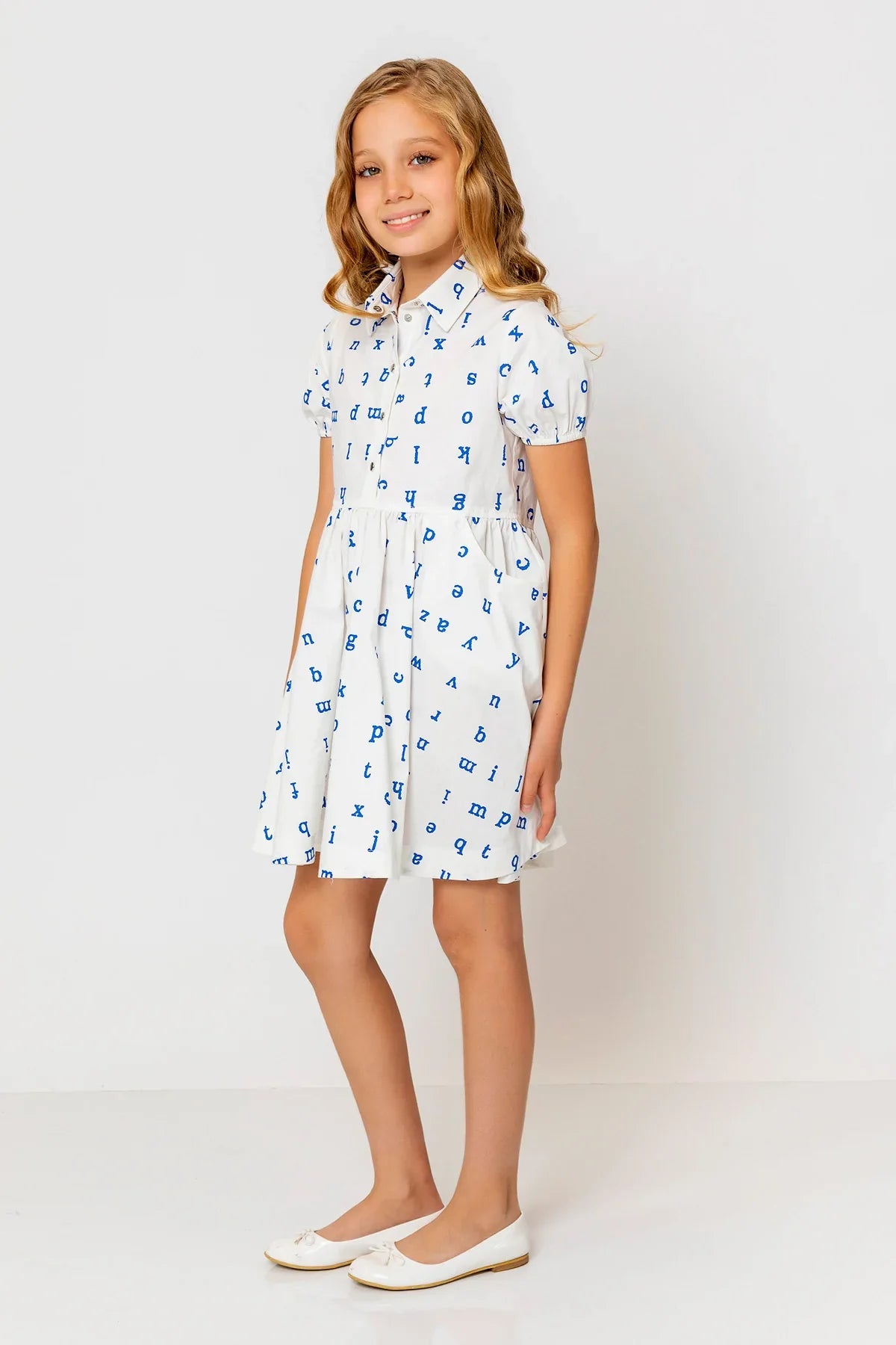 InCity Kids Girls Midi Alphabet Dress InCity Boys & Girls
