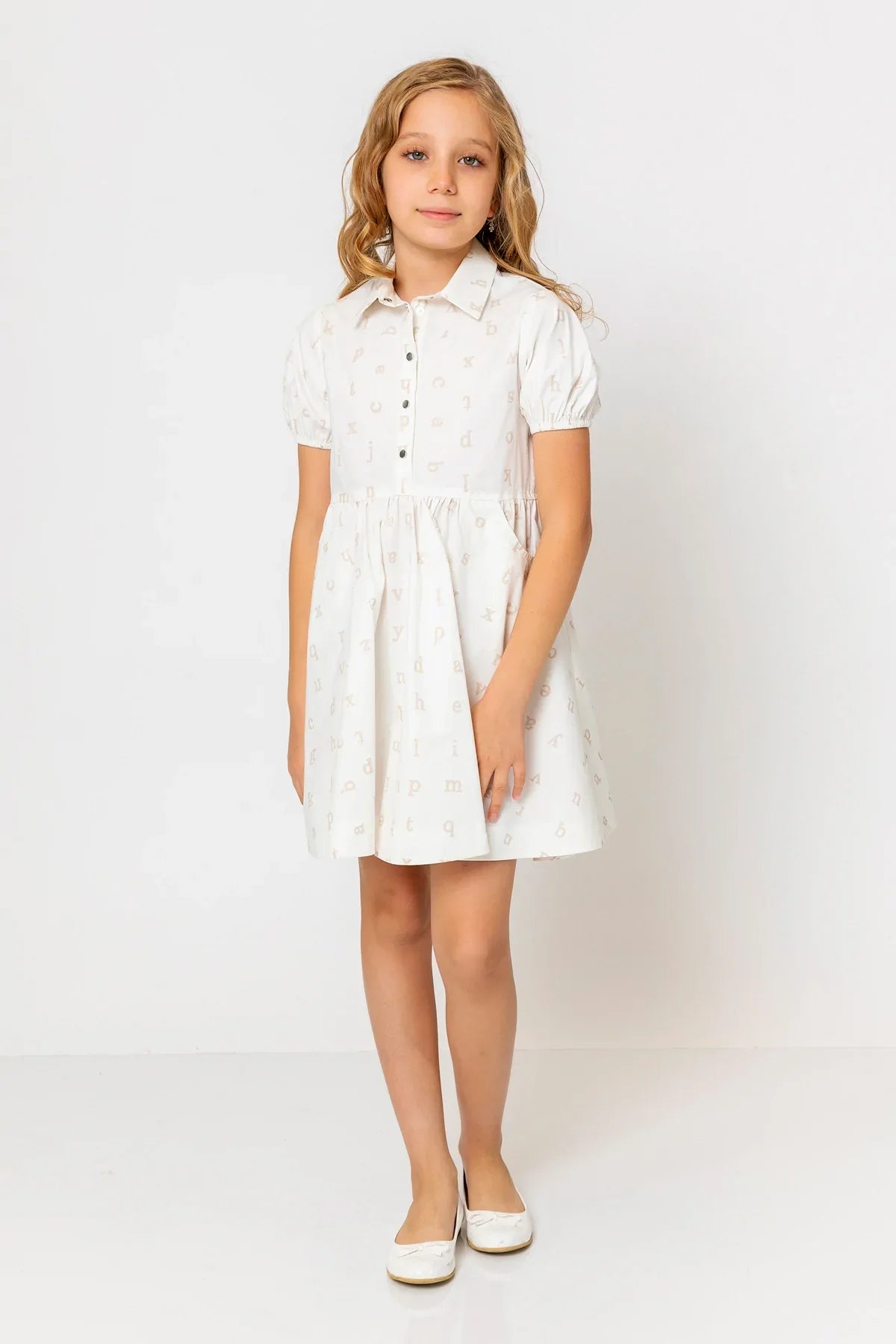 InCity Kids Girls Midi Alphabet Dress InCity Boys & Girls