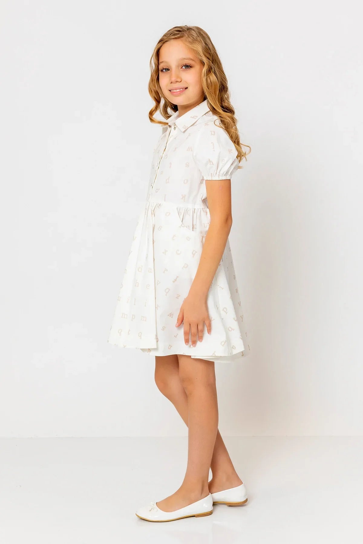 InCity Kids Girls Midi Alphabet Dress InCity Boys & Girls