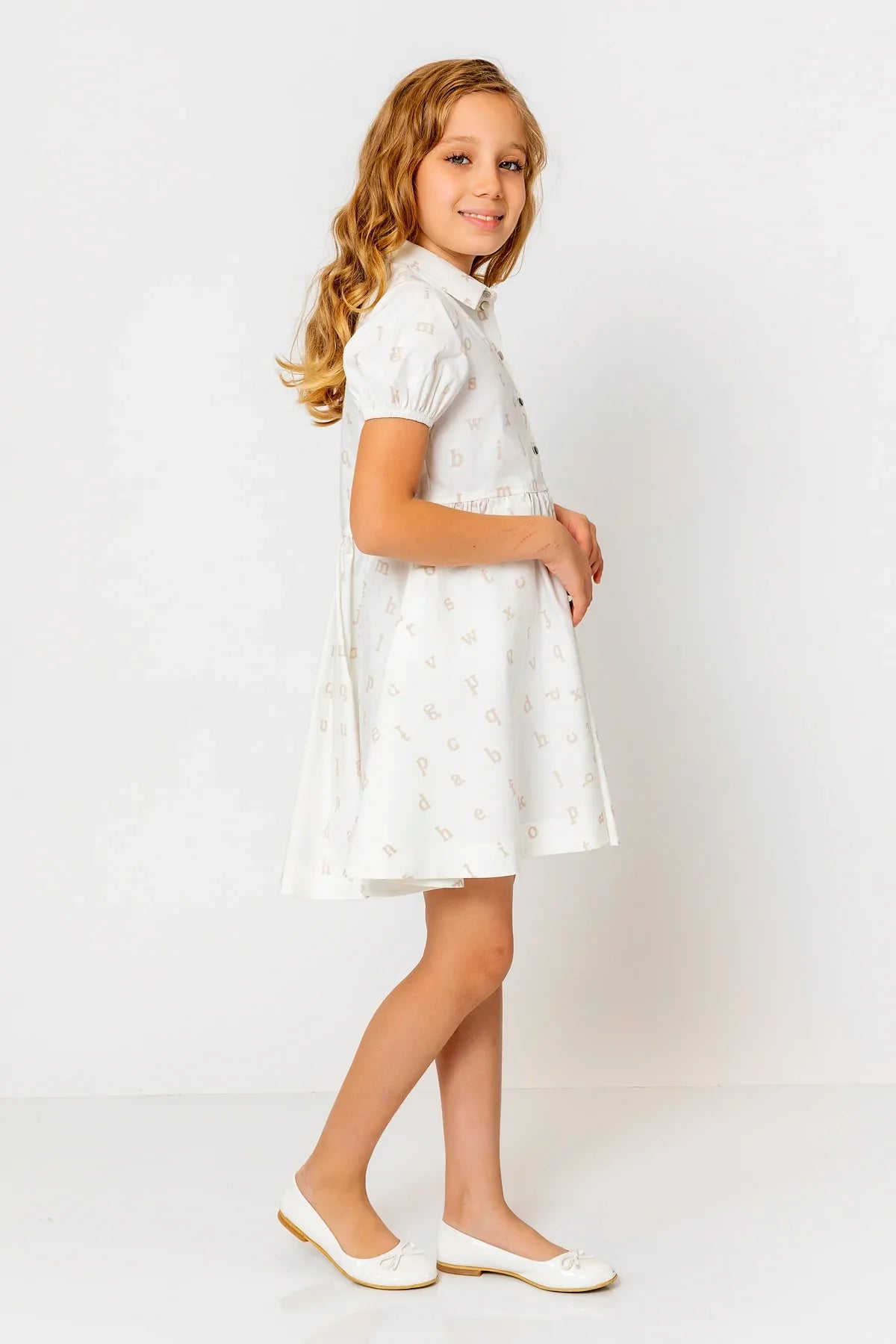 InCity Kids Girls Midi Alphabet Dress InCity Boys & Girls