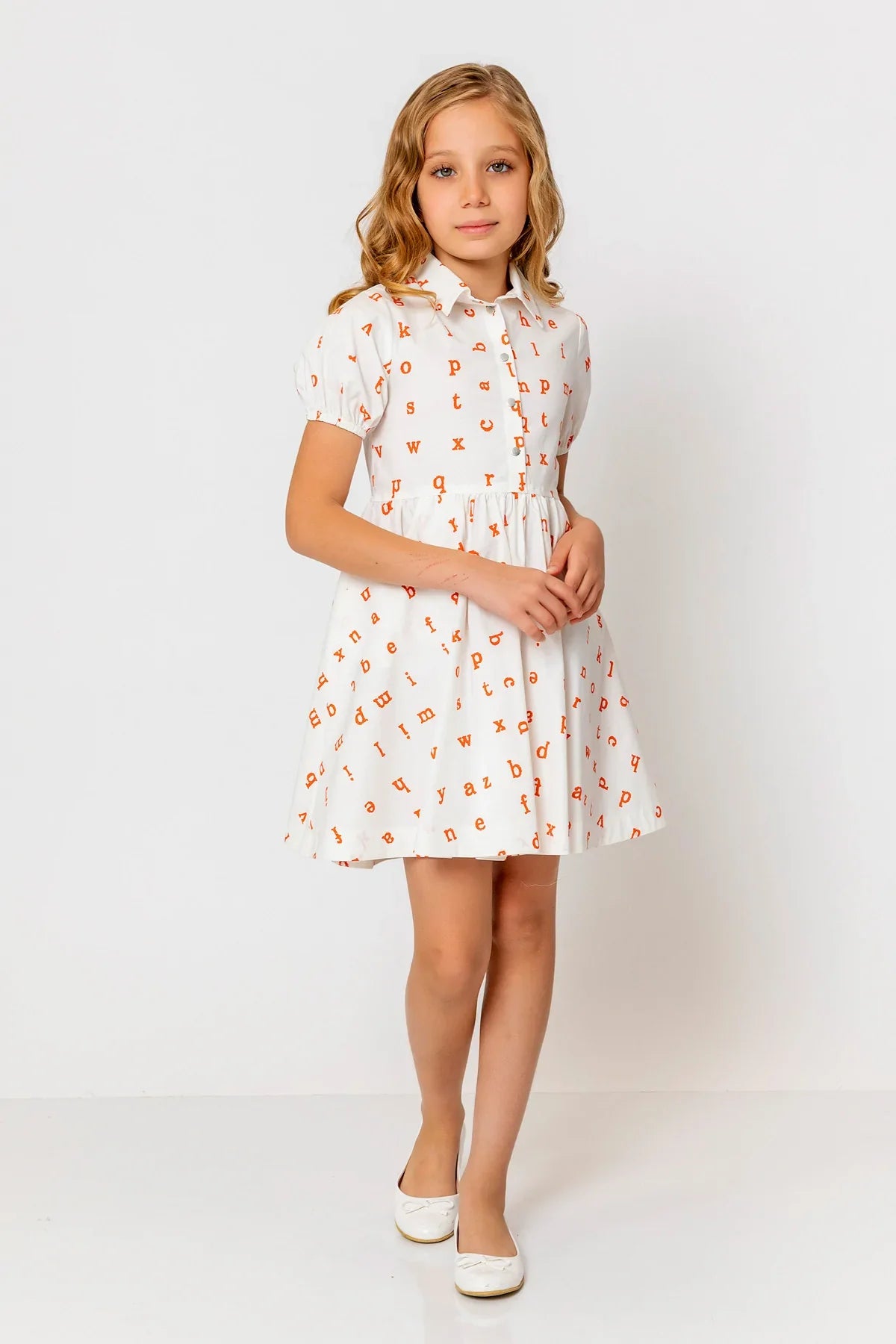 InCity Kids Girls Midi Alphabet Dress InCity Boys & Girls